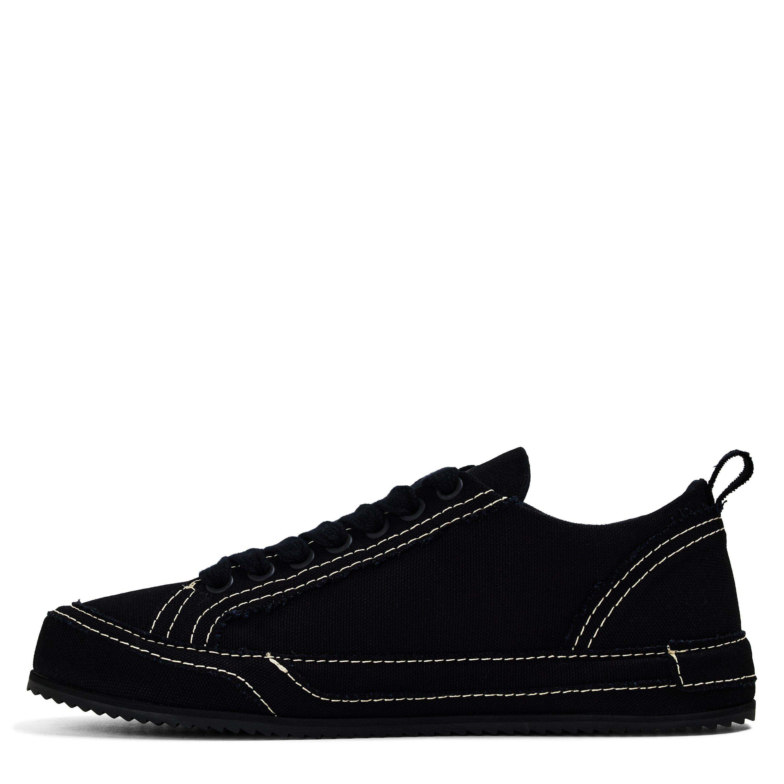 Black - Represent - Men's Canvas Trainers - 2