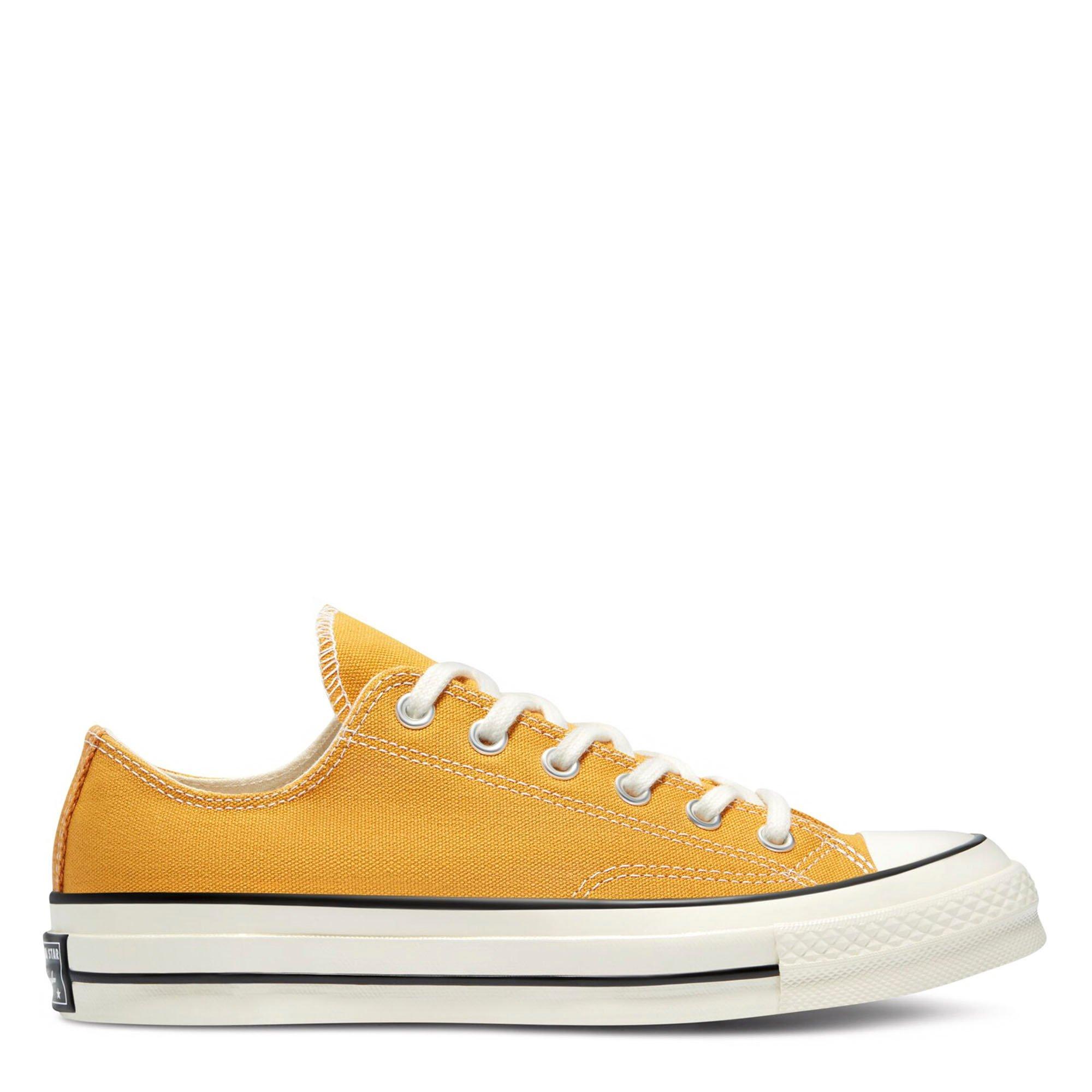 Snflwr/Blk/Egrt - Converse - Chuck 70 Vintage Canvas Mens Shoes - 1