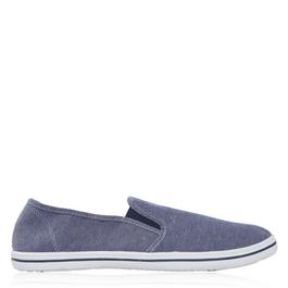 Slazenger Mens Slip On Canvas Shoes