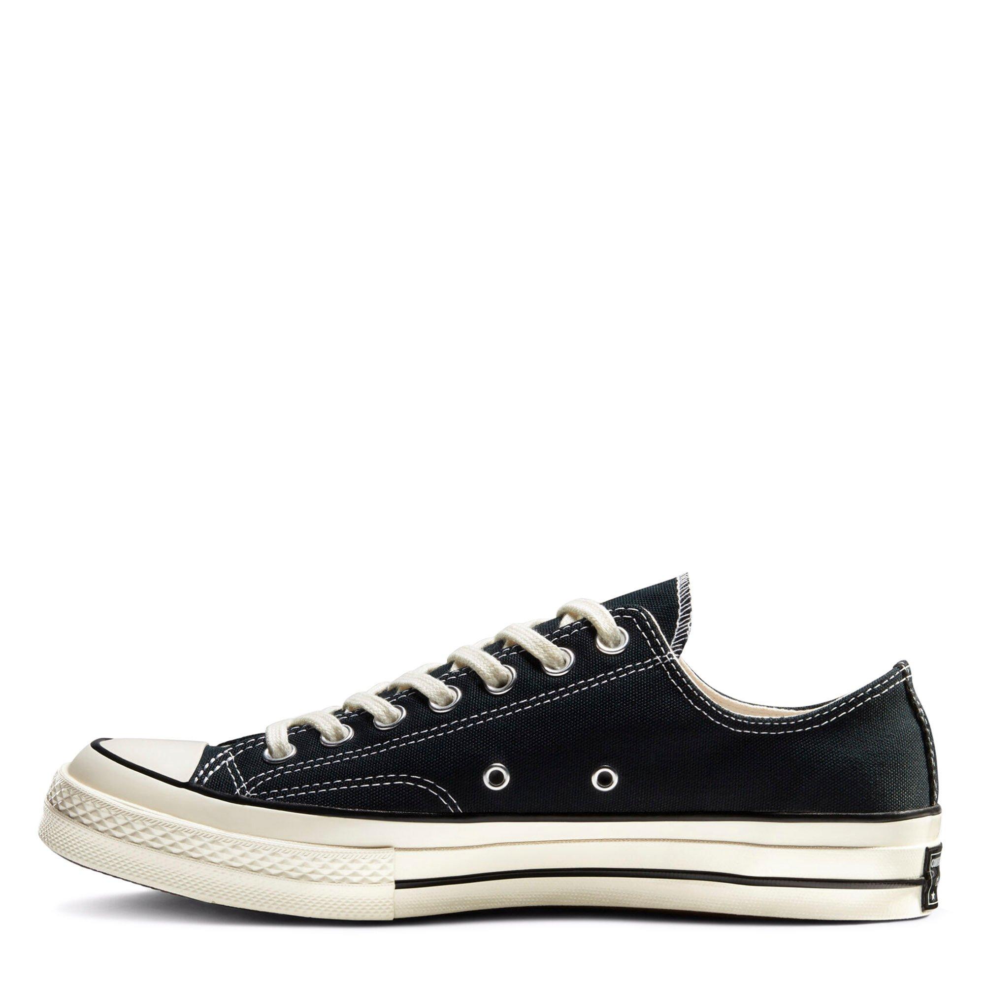 Blk/Blk/Egret - Converse - Chuck 70 Vintage Canvas Mens Shoes - 2