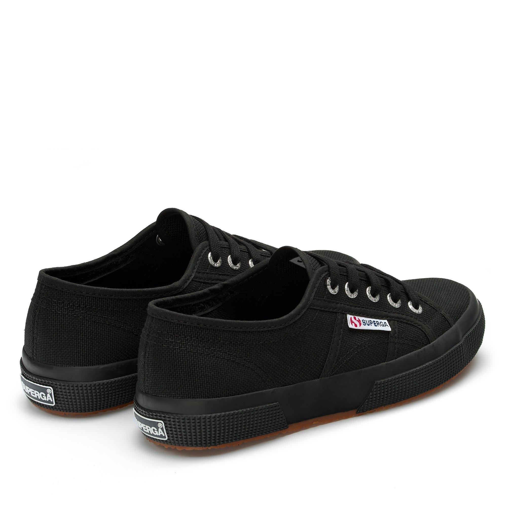 Full Black - Superga - Canvas Low Trainers - 3