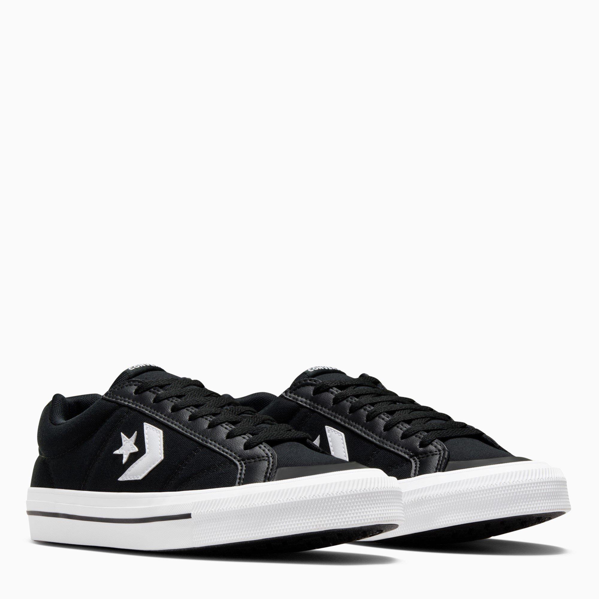 Black/White - Converse - Men's Canvas Trainers - 3