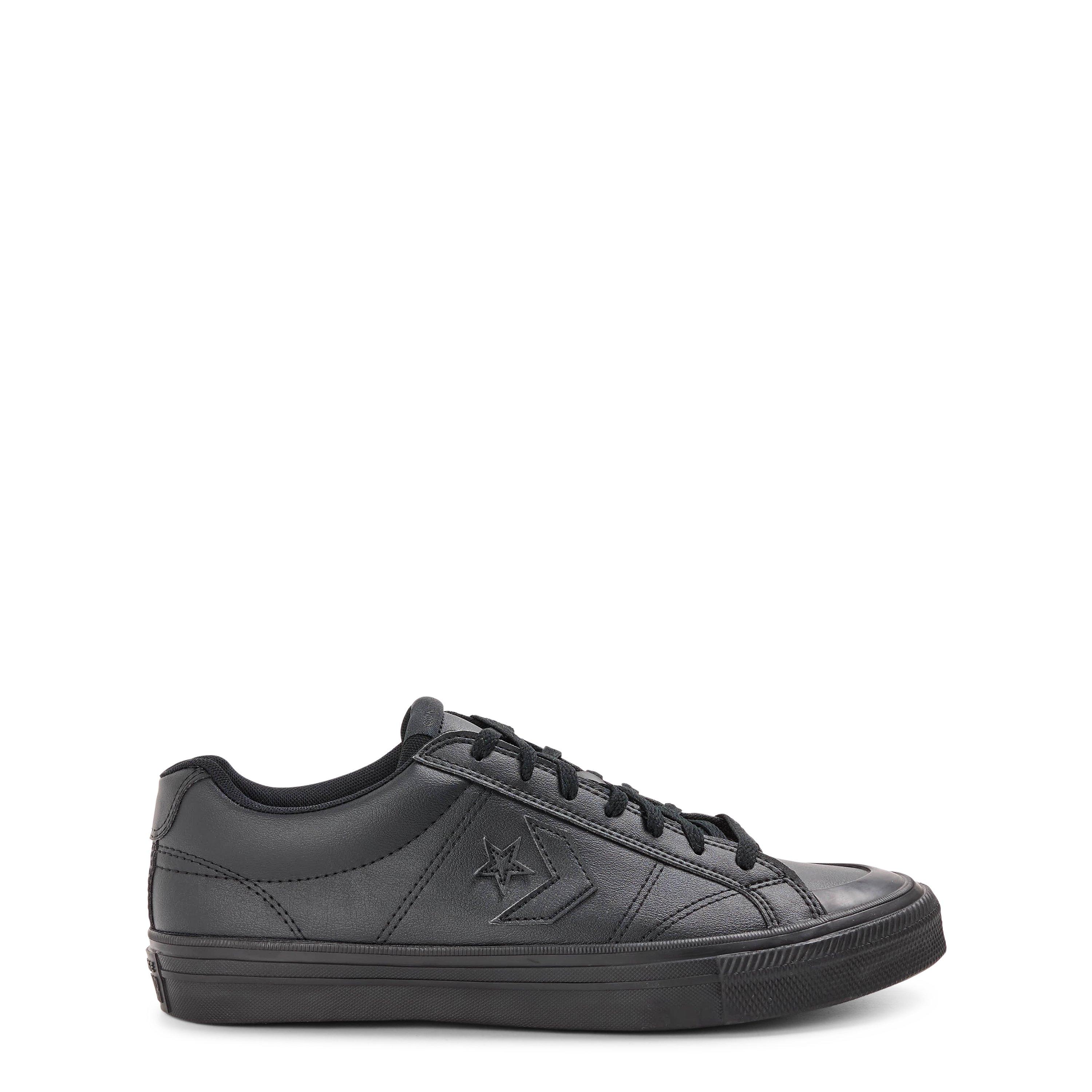 Converse Men's Canvas Trainers - Triple Black - 7 (41)