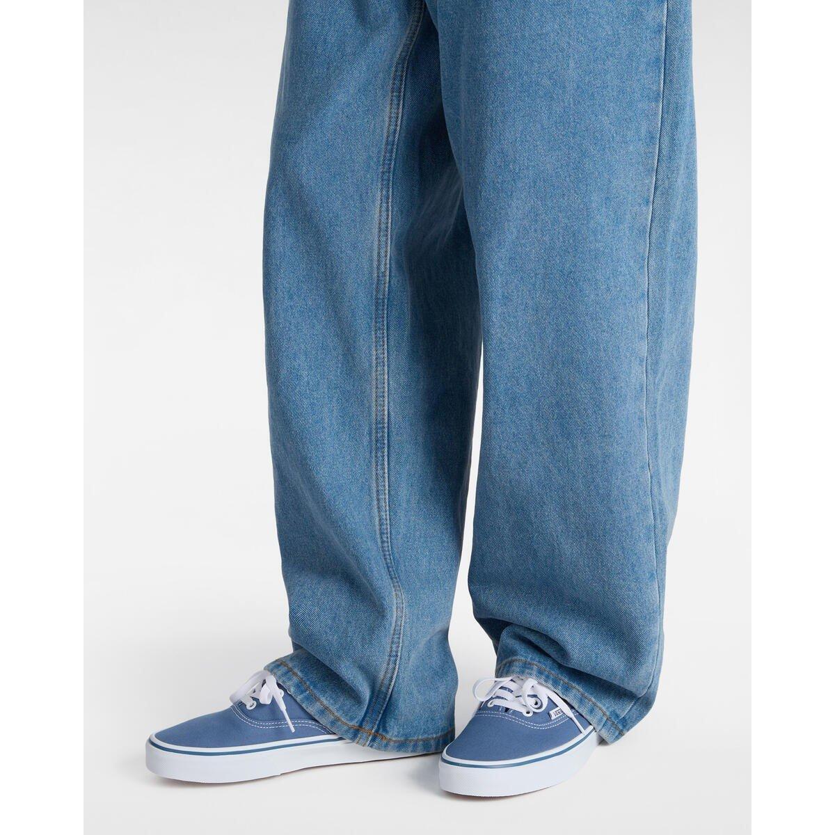 Navy - Vans - Men's Authentic Canvas Trainers - 4