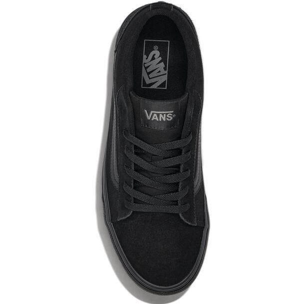 Black/Black - Vans - Mens Vero Canvas Trainers - 2
