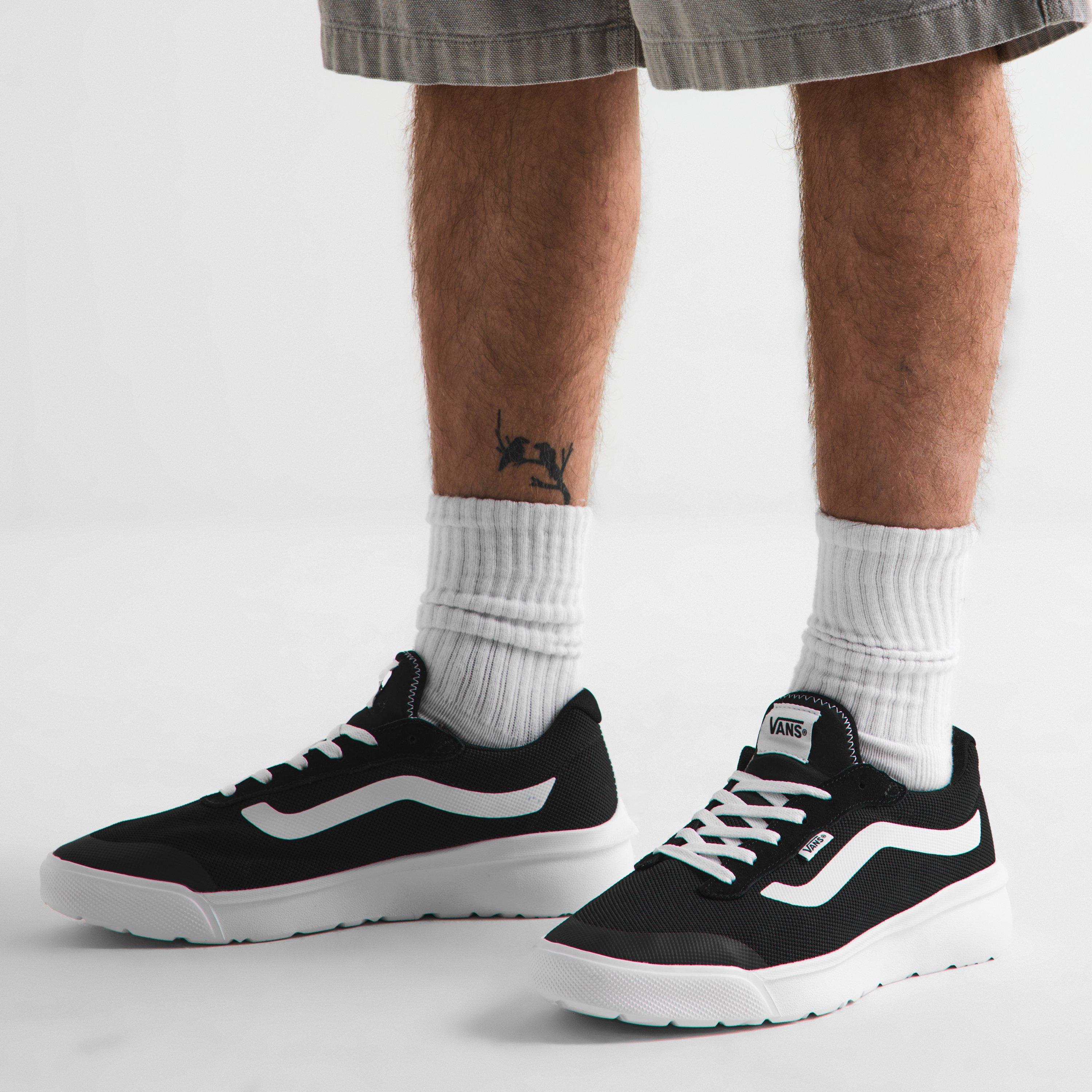 Black - Vans - Men's Canvas Trainers - 3