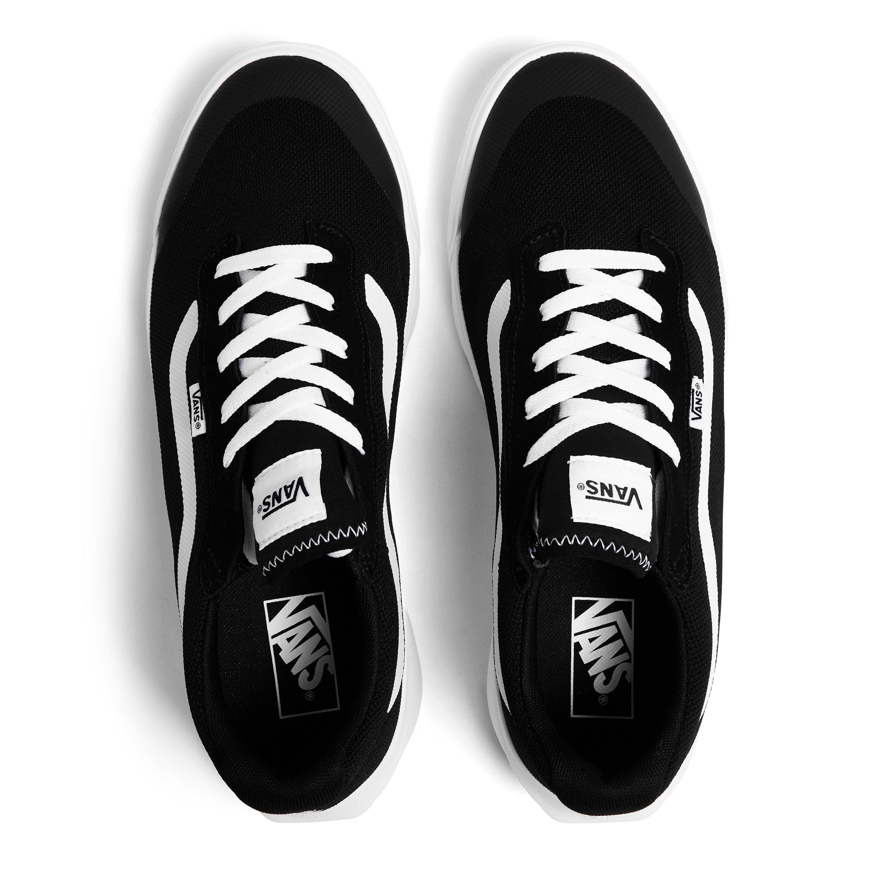 Black - Vans - Men's Canvas Trainers - 5