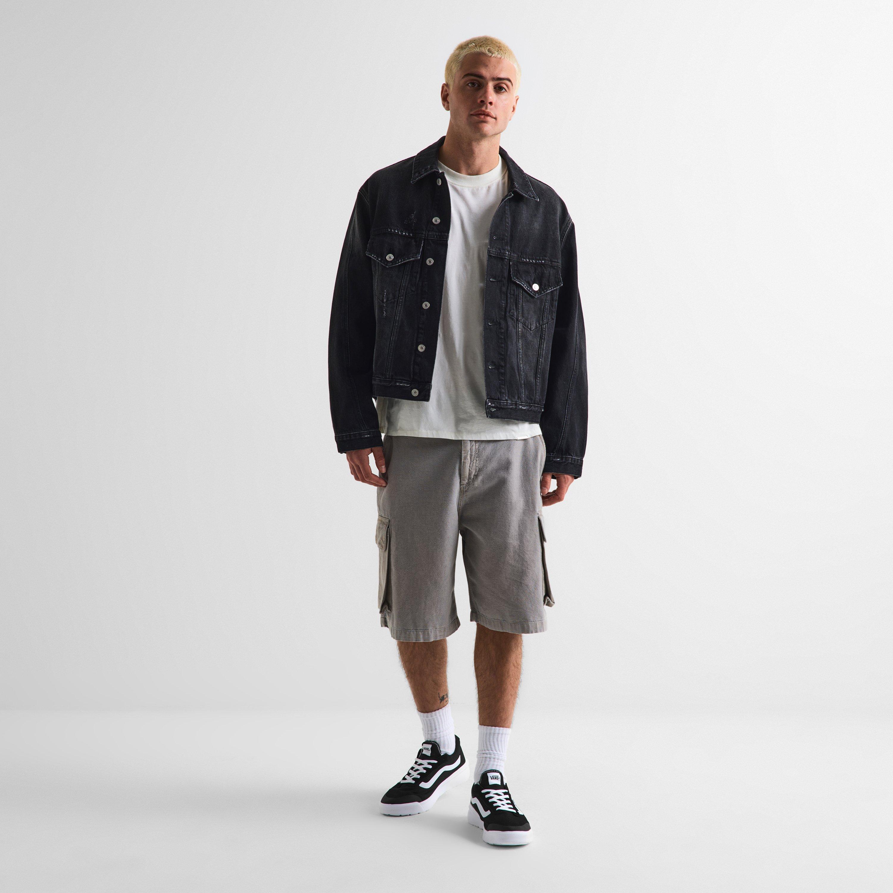 Black - Vans - Men's Canvas Trainers - 6