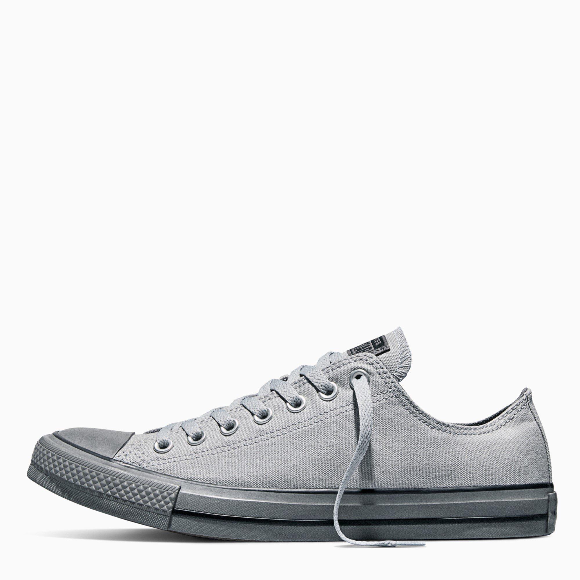 Grey/White - Converse - Men's Canvas Trainers - 2