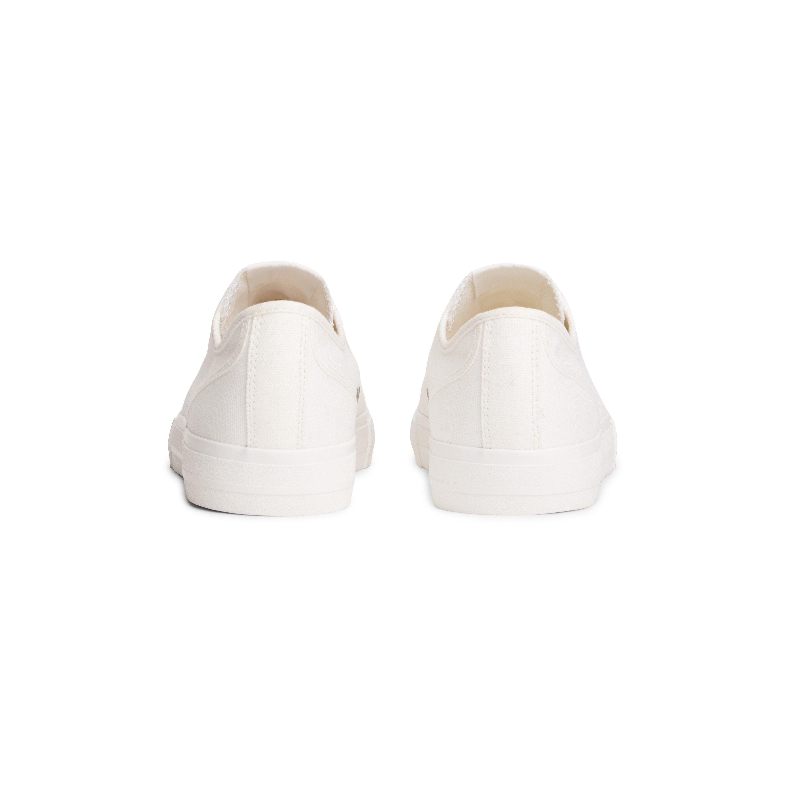 Ecru - Tommy Jeans - Men's Canvas Trainers - 4