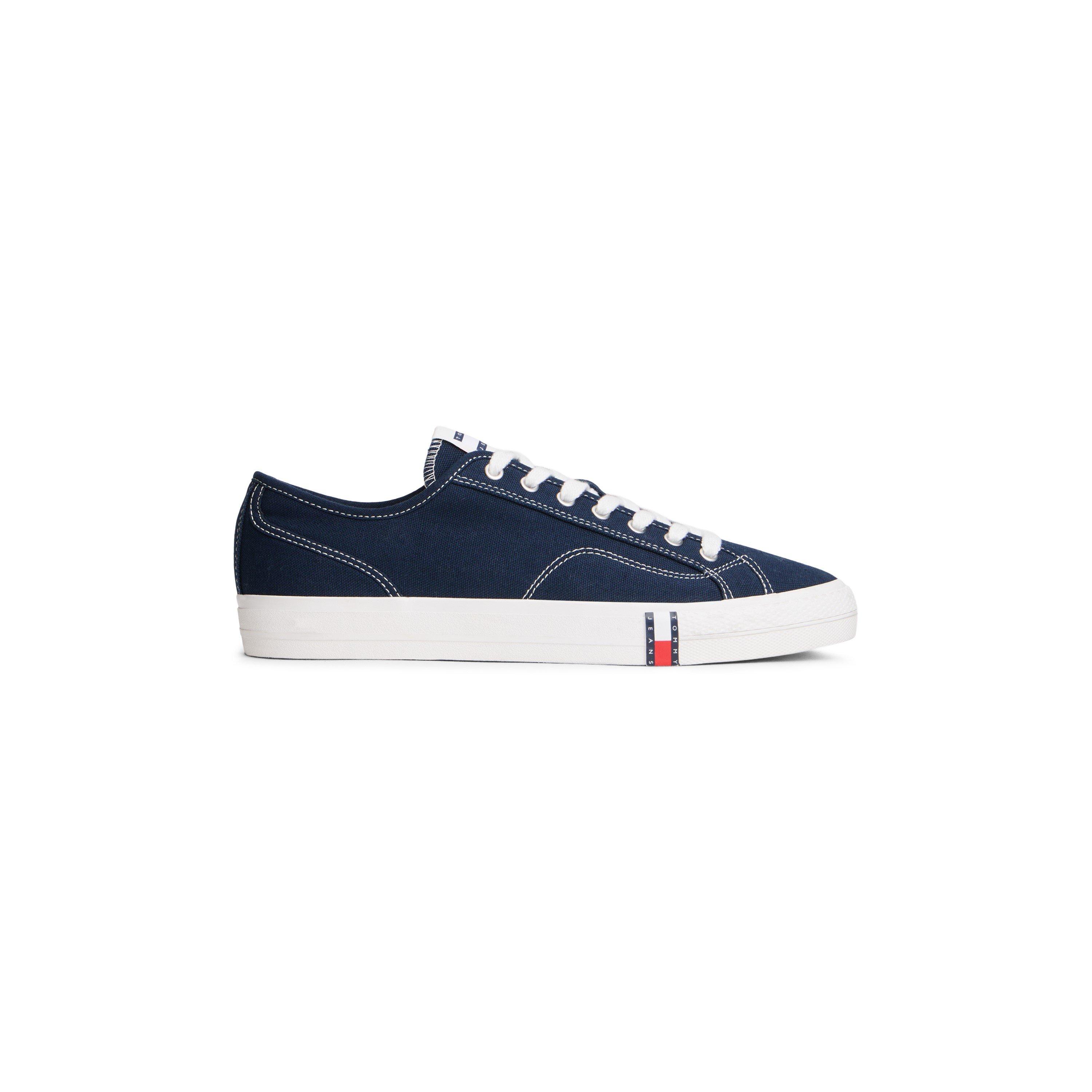 Tommy Jeans Men's Canvas Trainers - Night Navy - 9 (43)
