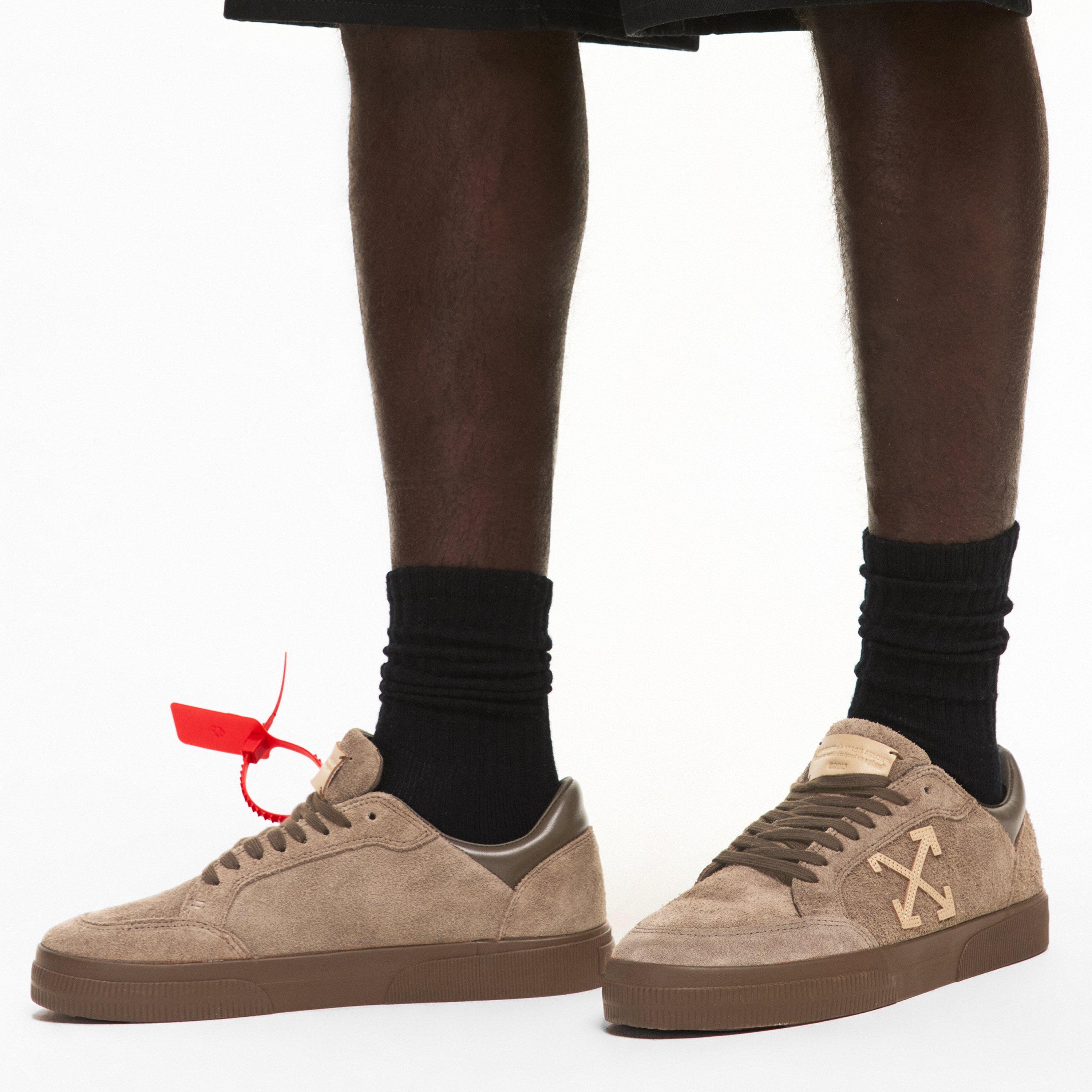 Licorice/Beige - Off White - Off Vulc Suede Sn62 - 3