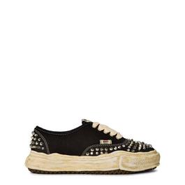 Mihara Yasuhiro Og Sole Studded Canvas Low Trainers