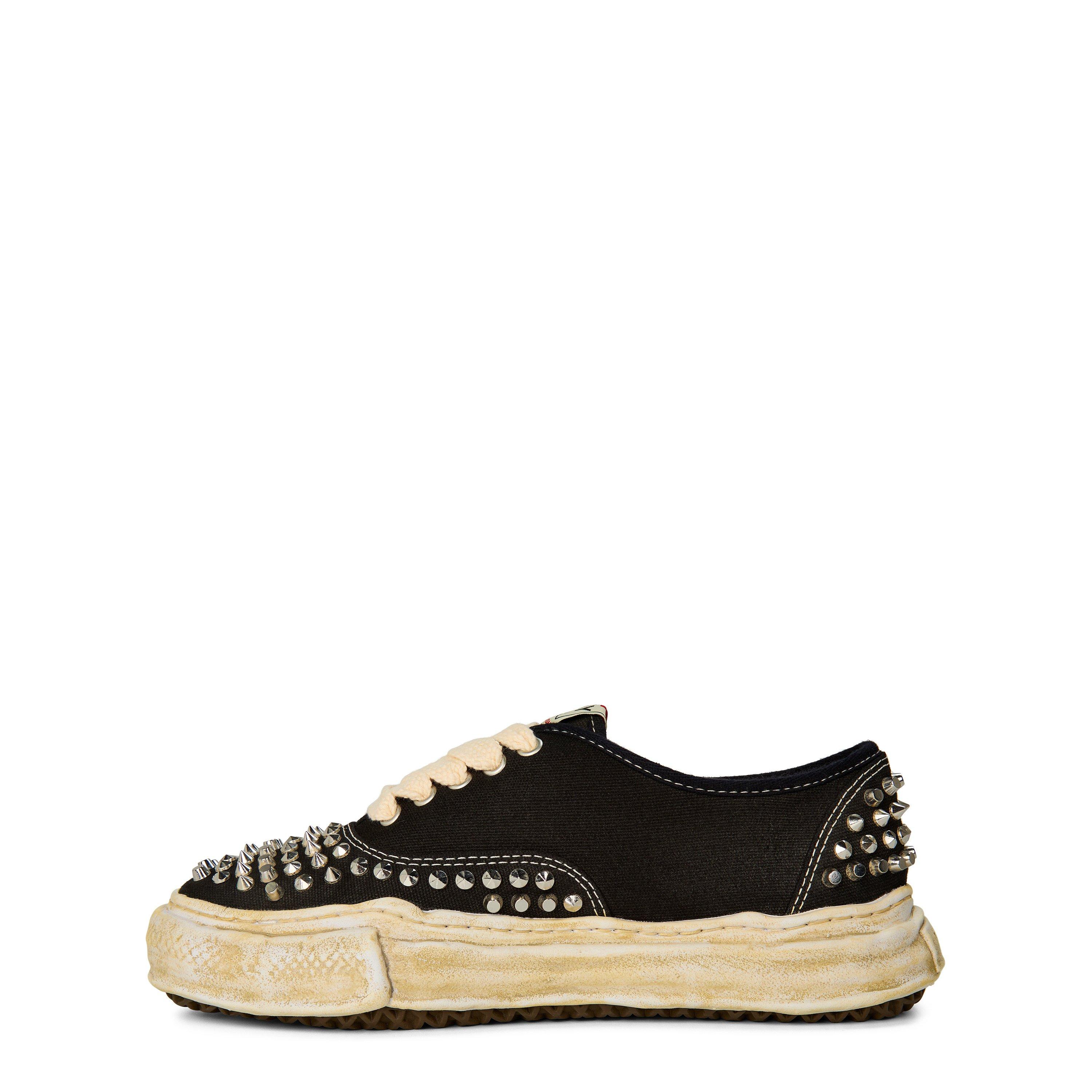 Mihara Yasuhiro | Stud Baker Low Top Trainers | Canvas Low | Cruise Fashion