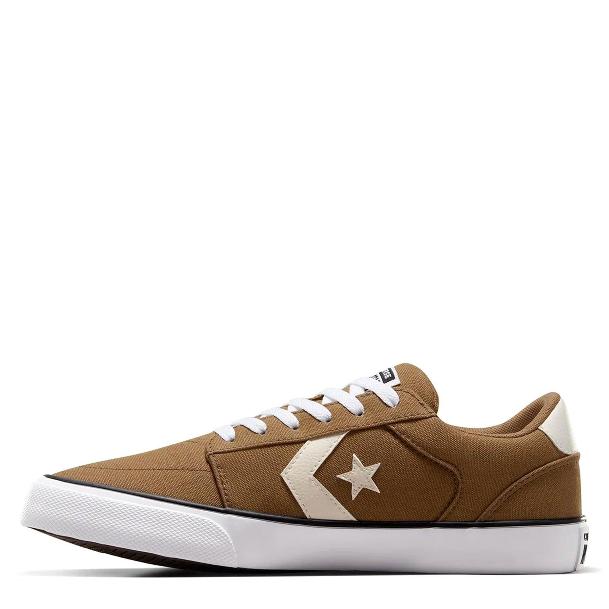Brown - Converse - Belmont Low Top Trainers - 2