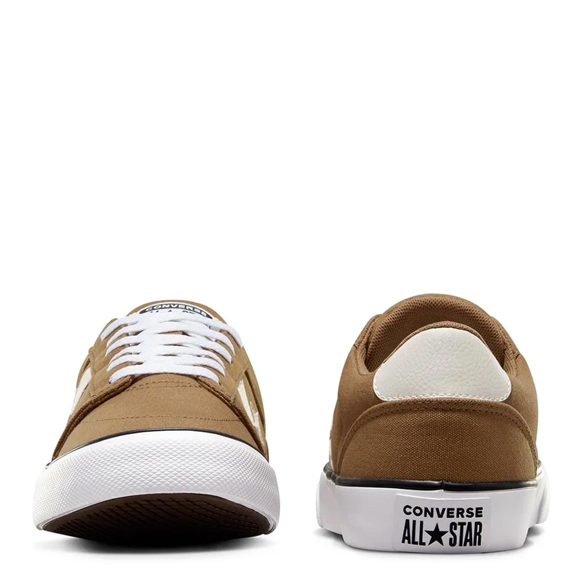Brown - Converse - Belmont Low Top Trainers - 3