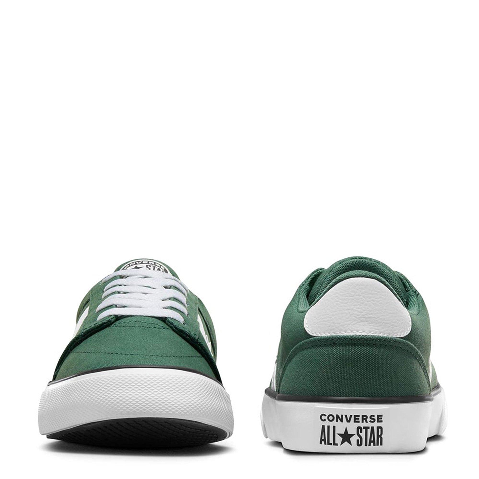 ADMIRAL ELM/WHT - Converse - Belmont Low Top Trainers - 3