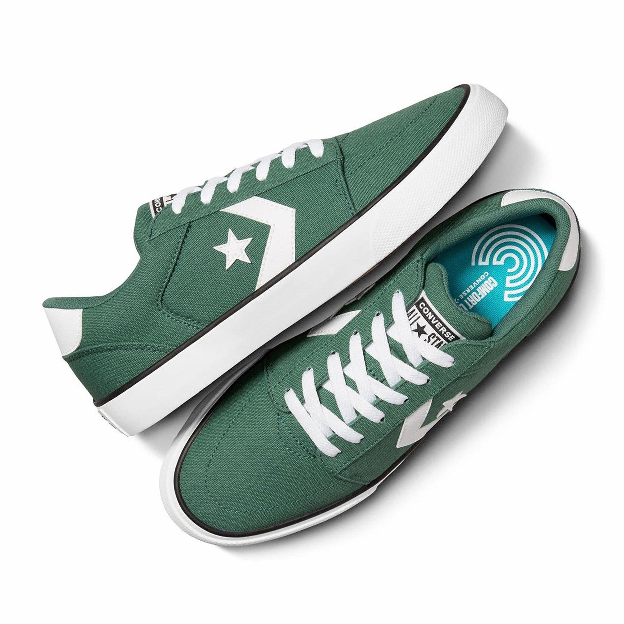 ADMIRAL ELM/WHT - Converse - Belmont Low Top Trainers - 5