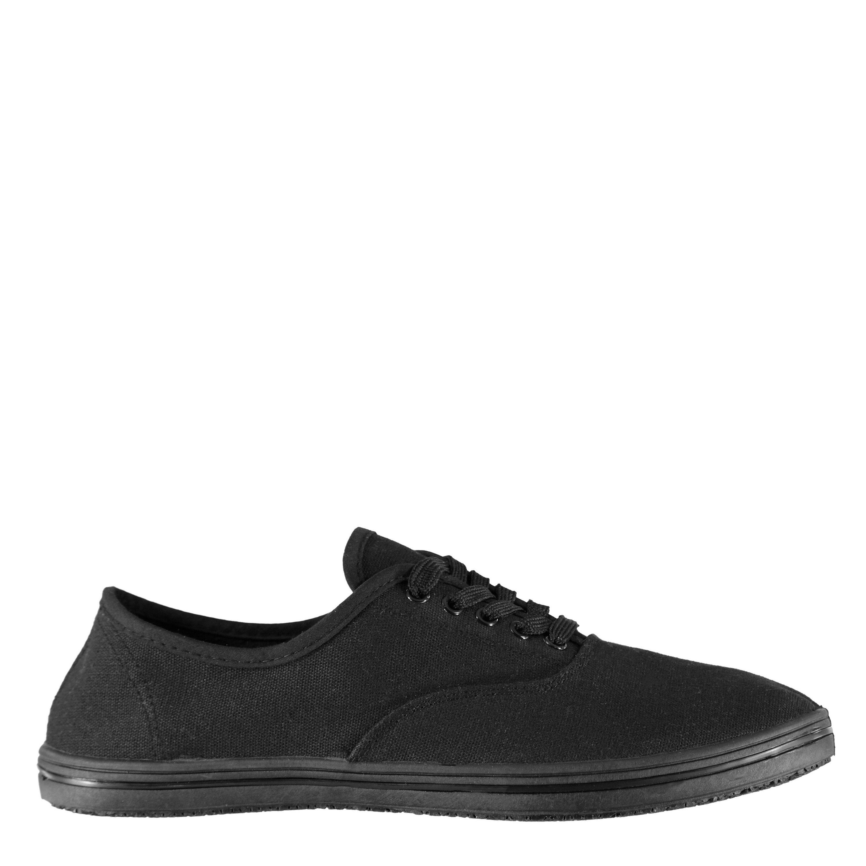 Black - Slazenger - Canvas Pumps Mens - 1
