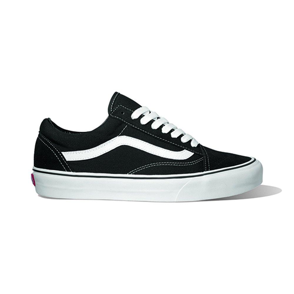 Black/White - Vans - Old Skool canvas low top Mens