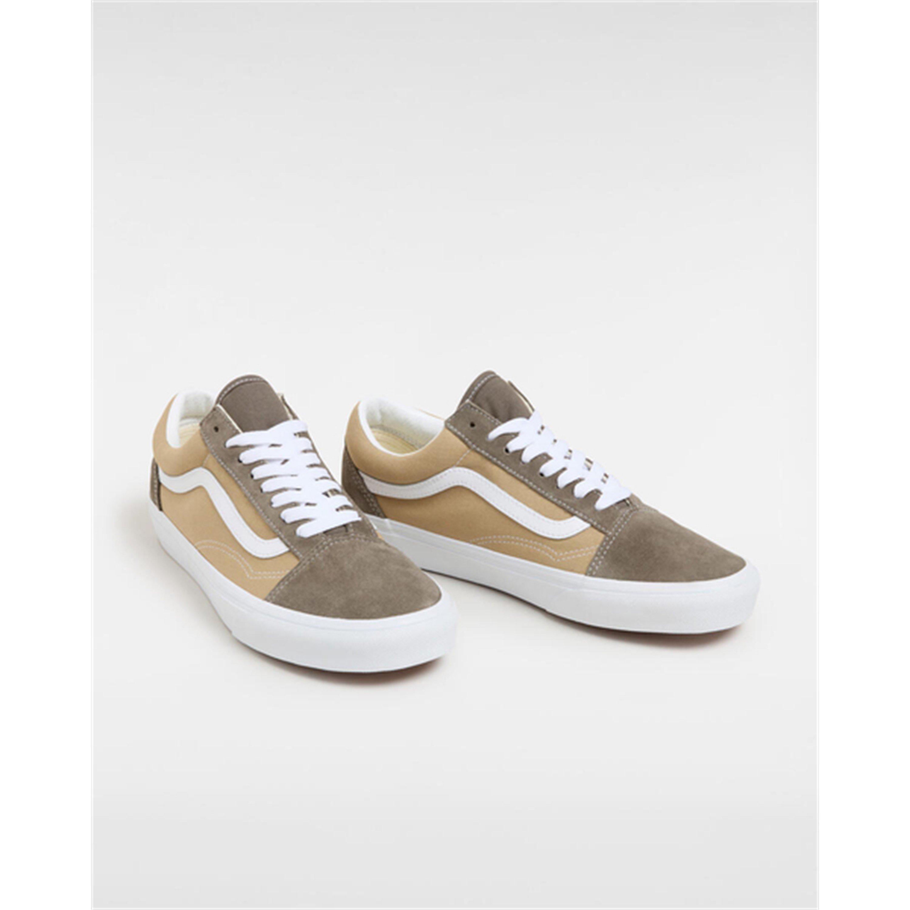 Block Brown - Vans - Old Skool canvas low top Mens - 2