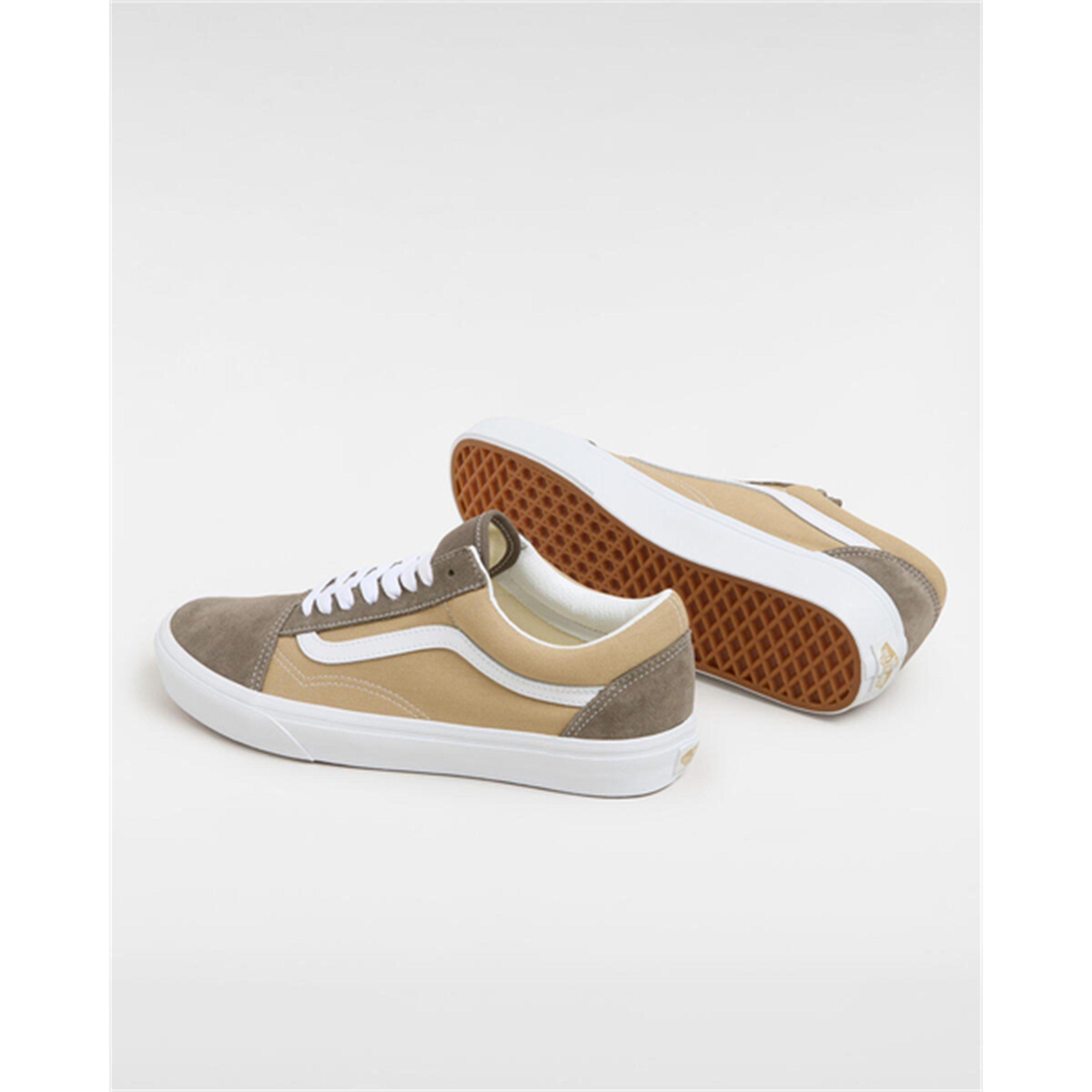 Block Brown - Vans - Old Skool canvas low top Mens - 3