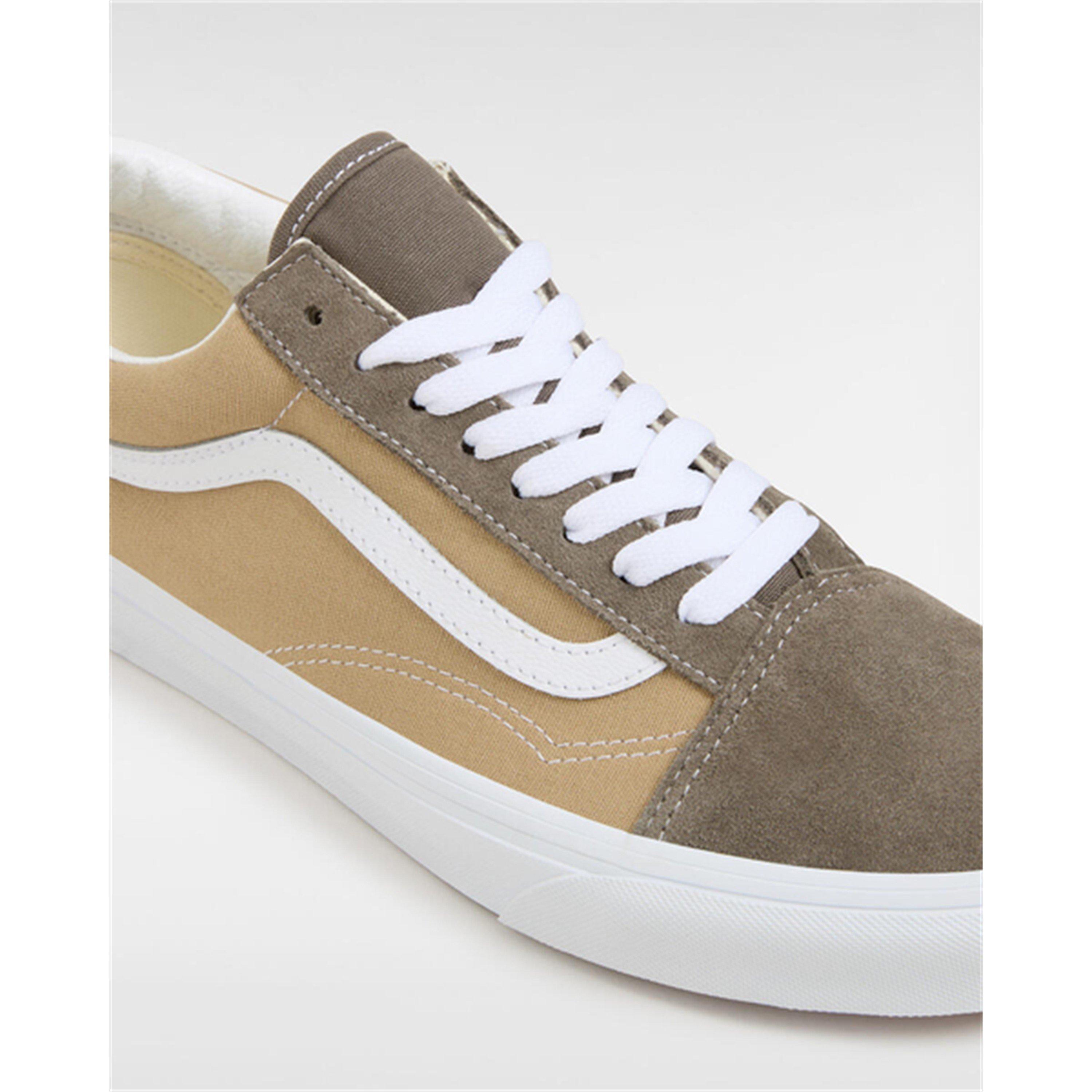 Block Brown - Vans - Old Skool canvas low top Mens - 4