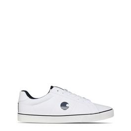 SoulCal Stripe Low Top Canvas Trainers