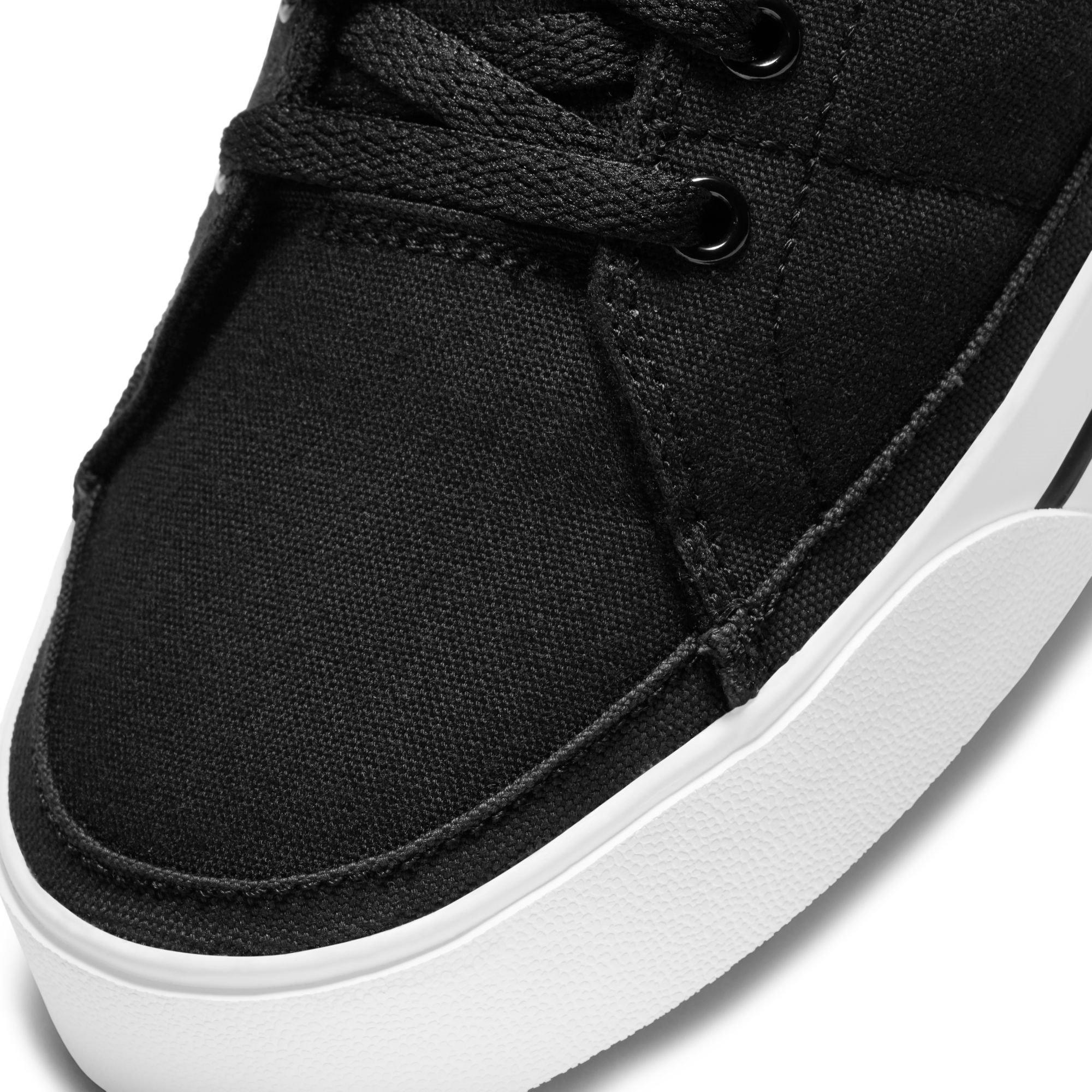 Sort/Hvid - Nike - Court Legacy Canvas Men's Shoes - 7