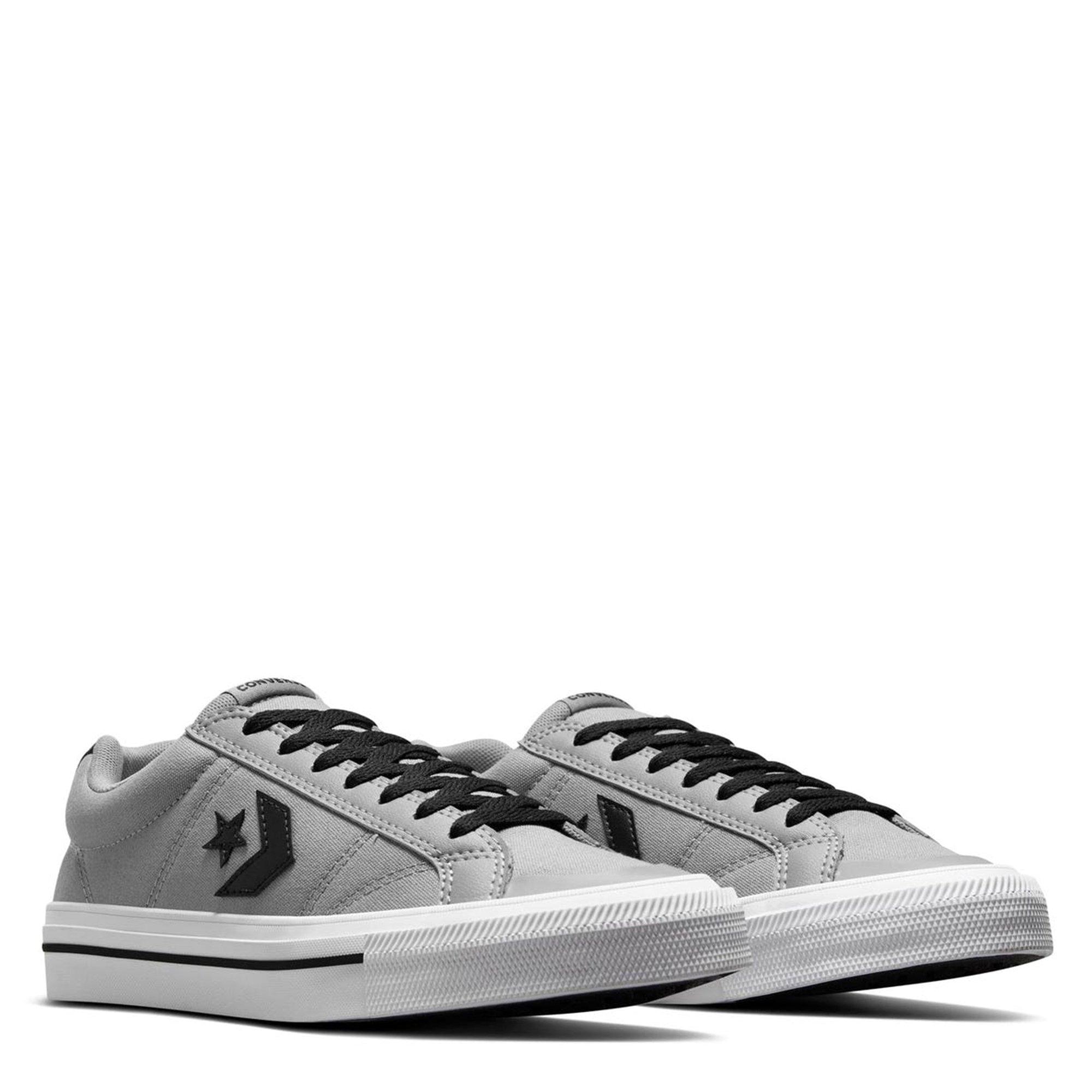 Grey/ Black/Wht - Converse - Sport Casual Low Trainers Adults - 6