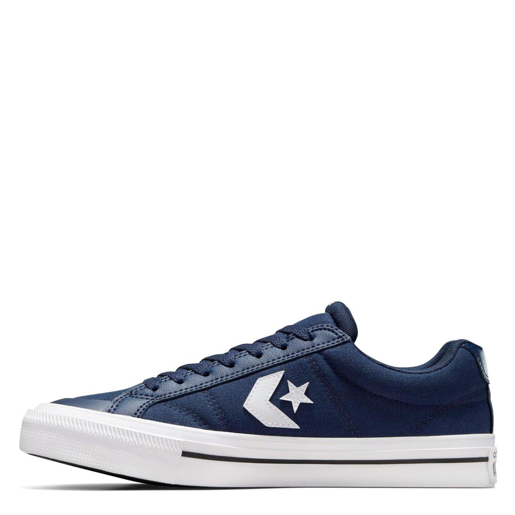 Blue - Converse - Sport Casual Low Trainers Adults - 2