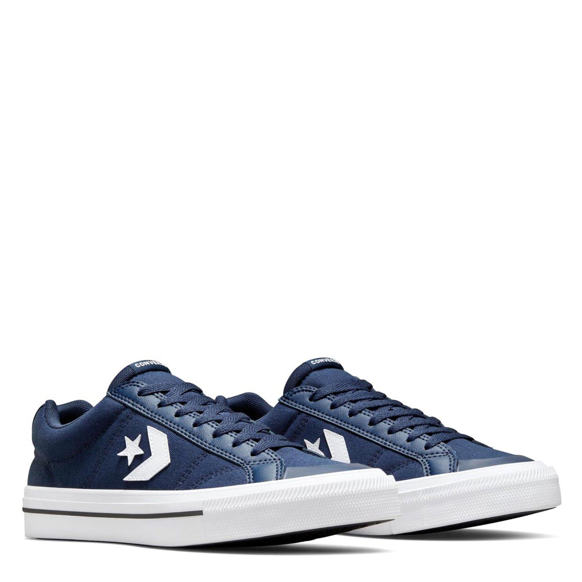 Blue - Converse - Sport Casual Low Trainers Adults - 6