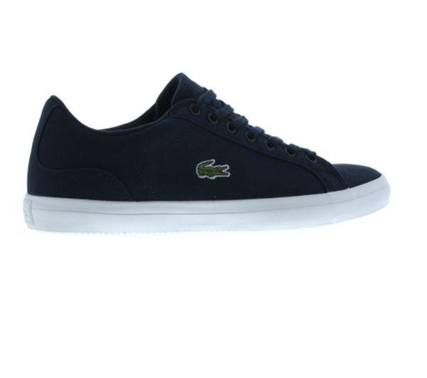 Lacoste Lerond Canvas Trainers Toile basse Sports Direct