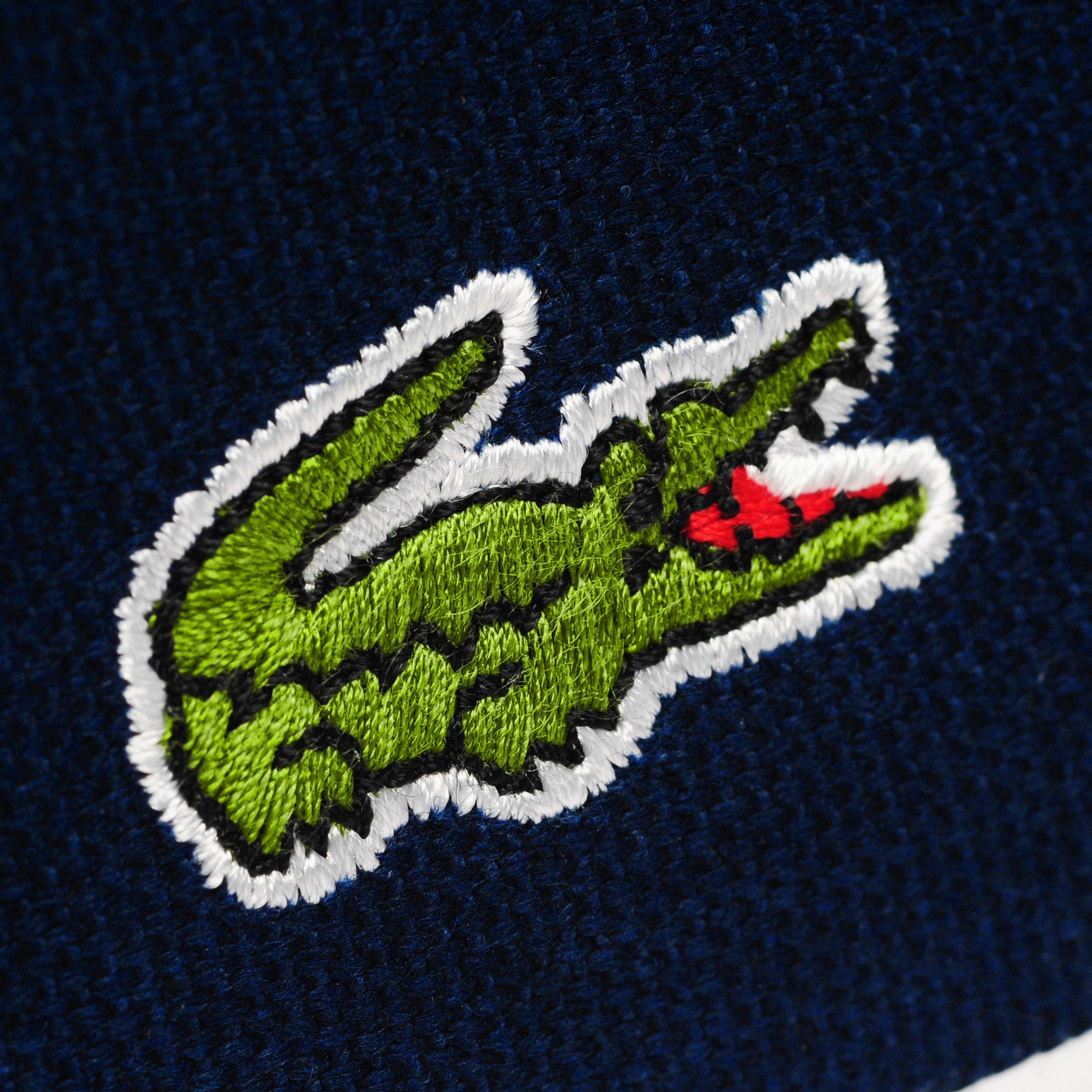 Navy - Lacoste - Lerond Canvas Trainers - 6