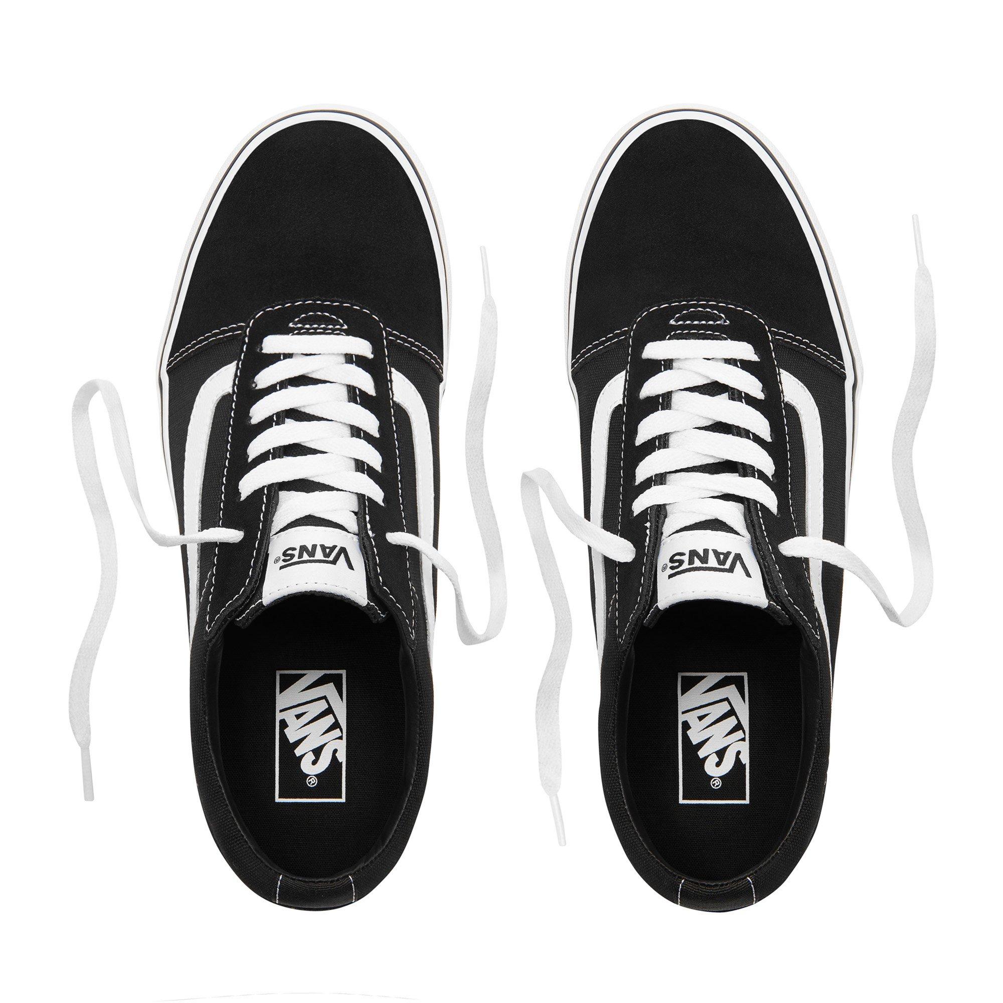Schwarz/Weiß - Vans - Ward Shoes - 5