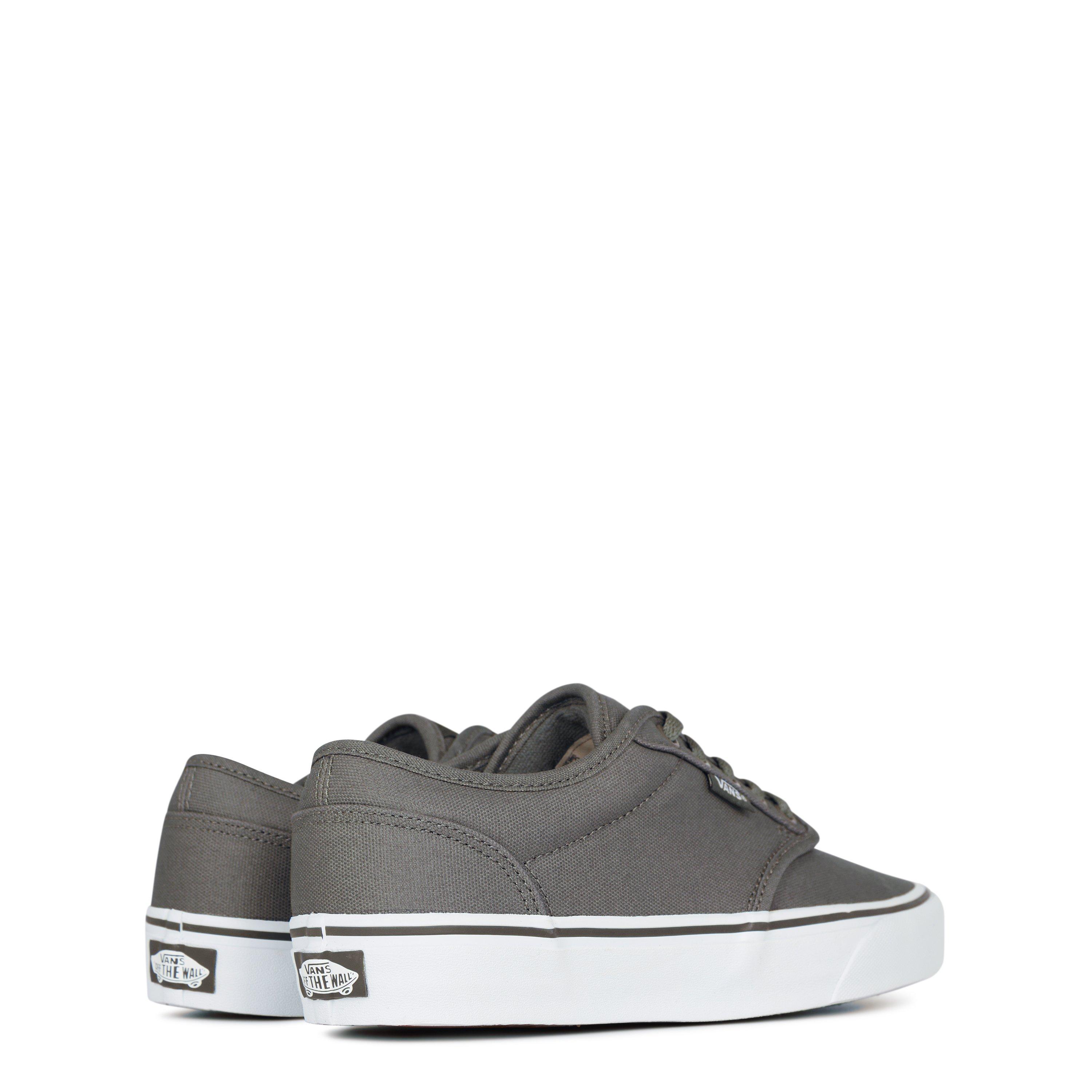 Pewter/White - Vans - Atwood Canvas Trainers Mens - 5