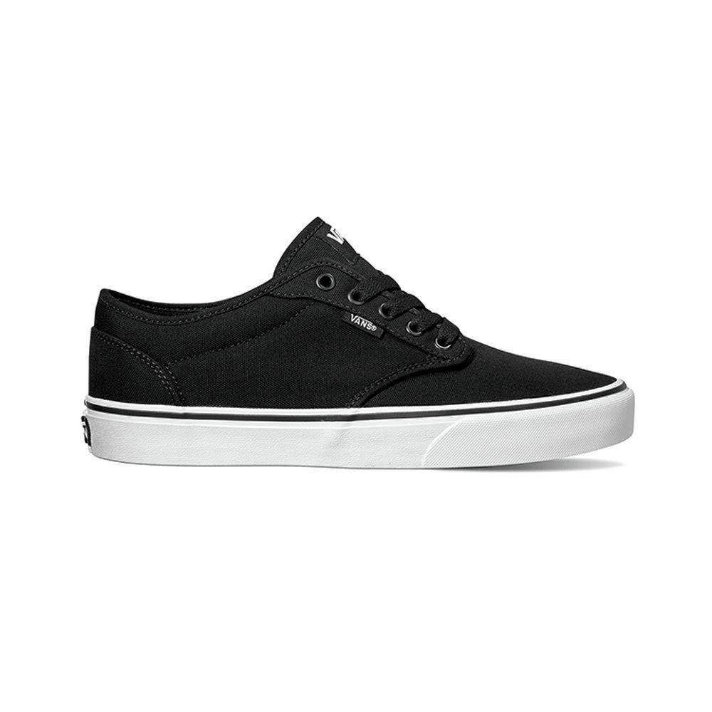 Black/White - Vans - Atwood Canvas Trainers Mens - 1