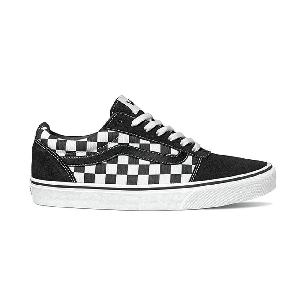 Chk Blk/Wht - Vans - Ward Checkered Trainers - 1