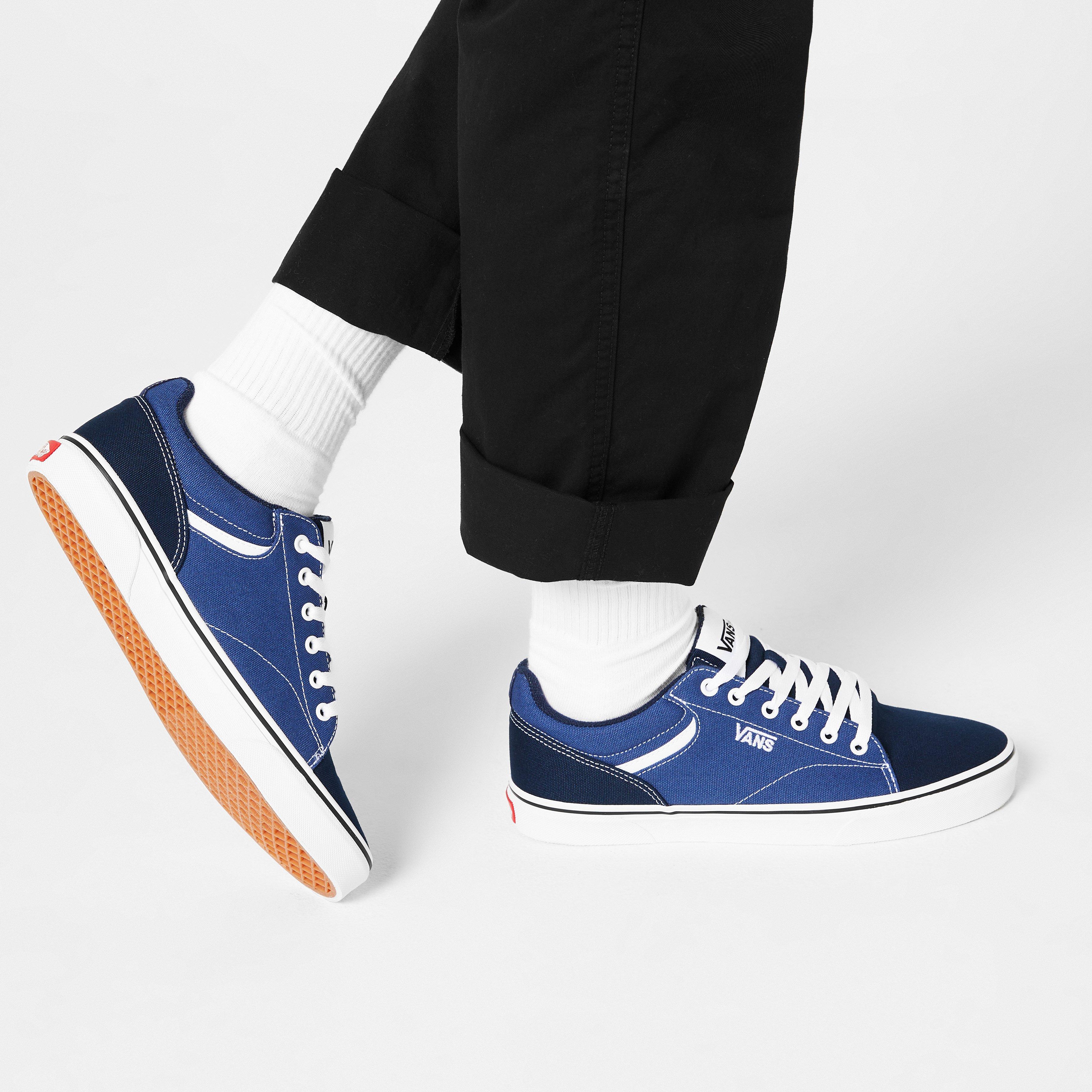 Blu navy - Vans - Seldan Trainers Mens - 2