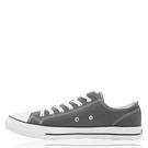 Gris - SoulCal - Canvas Low Mens Trainers - 4