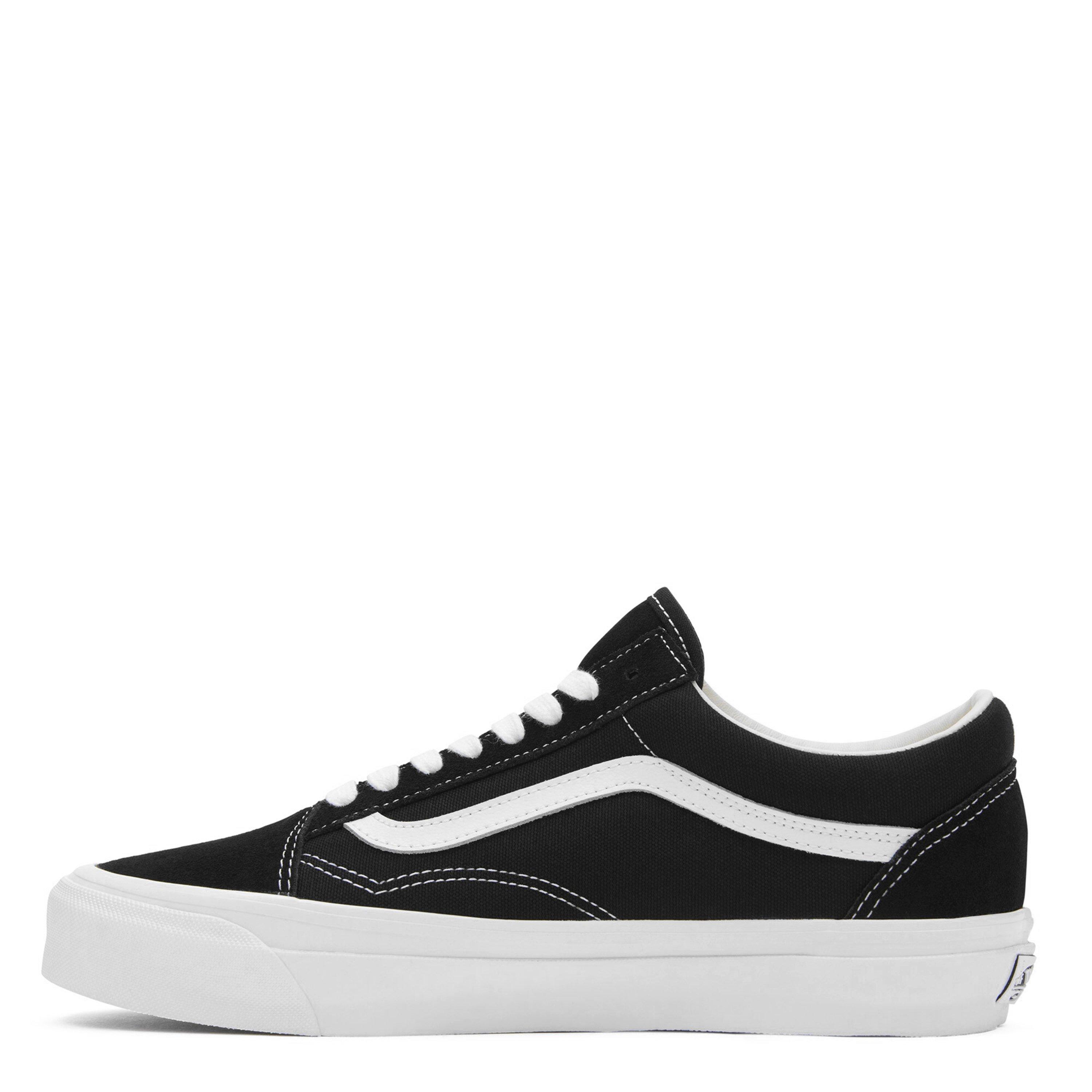 LX Black - Vans - Old Skool 36 Low Top Trainers - 3