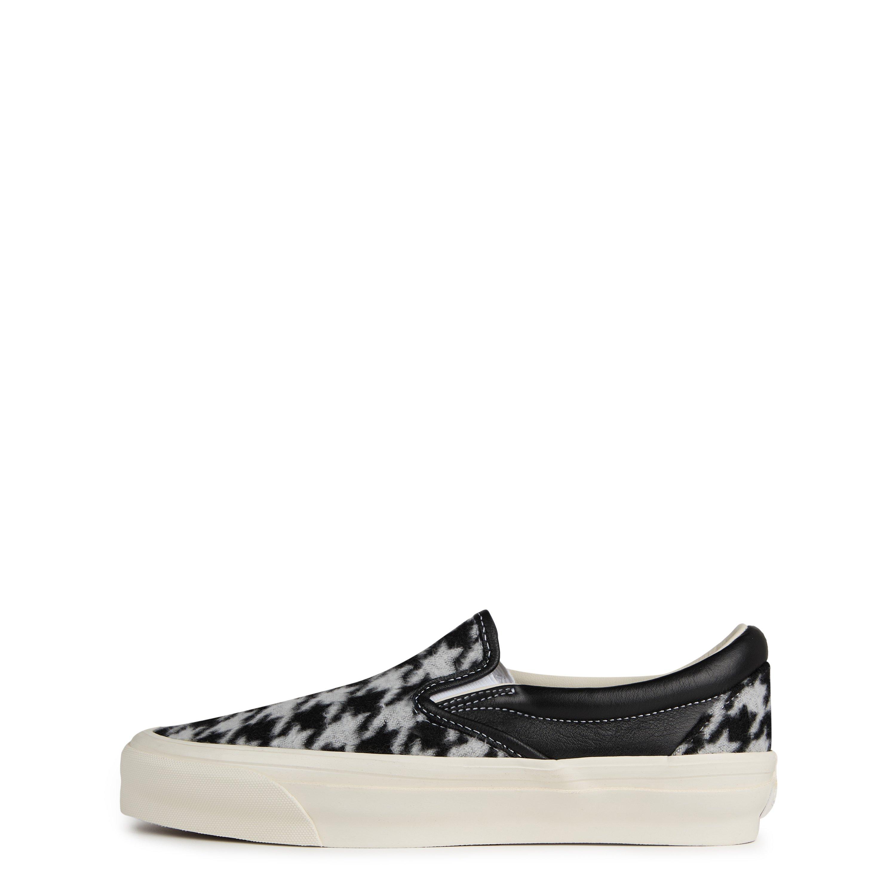Houndstooth Blk - Vans - Slip-On 98 Shoes - 3