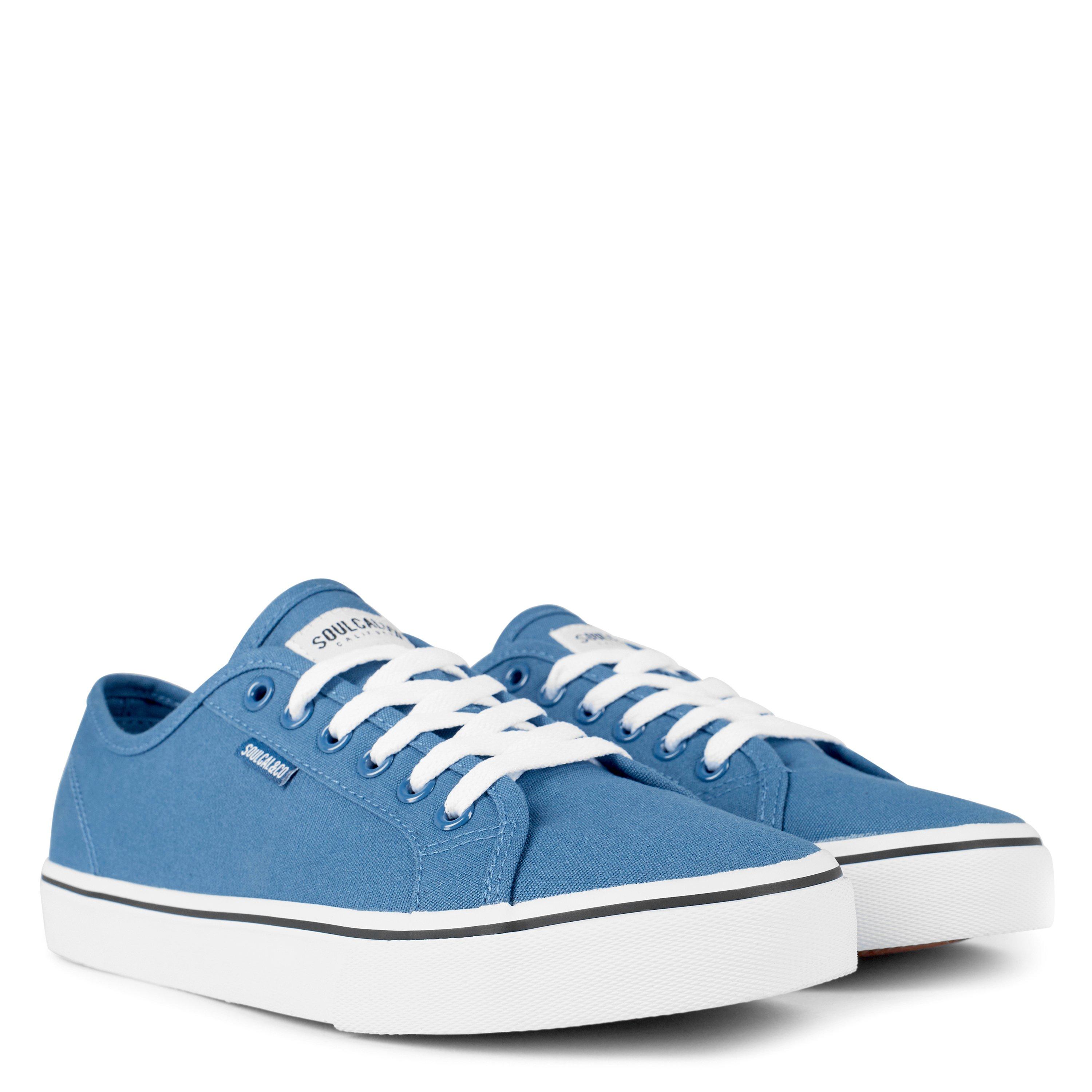 Bleu - SoulCal - Sunrise LC Mens Canvas Shoes - 4