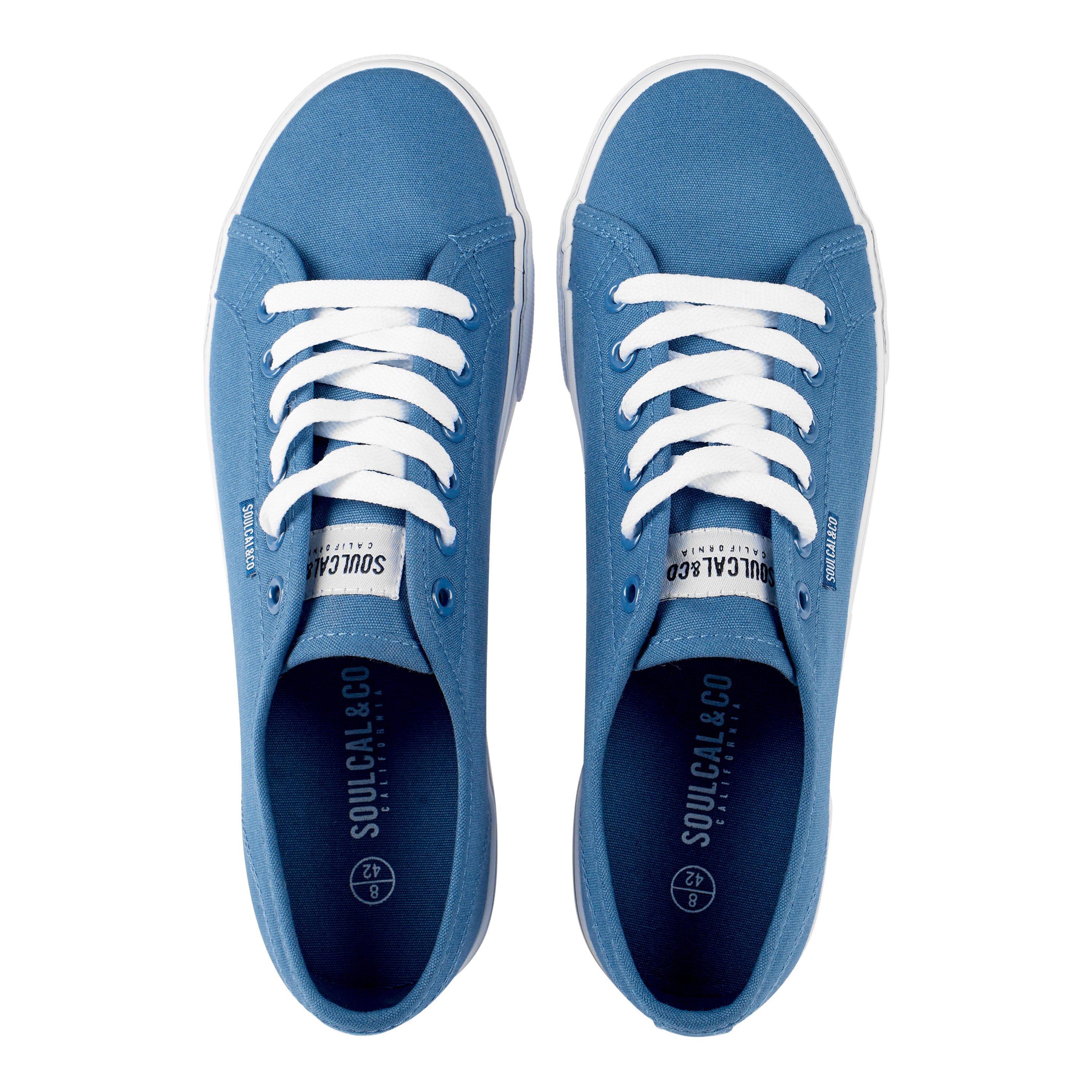 Bleu - SoulCal - Sunrise LC Mens Canvas Shoes - 6