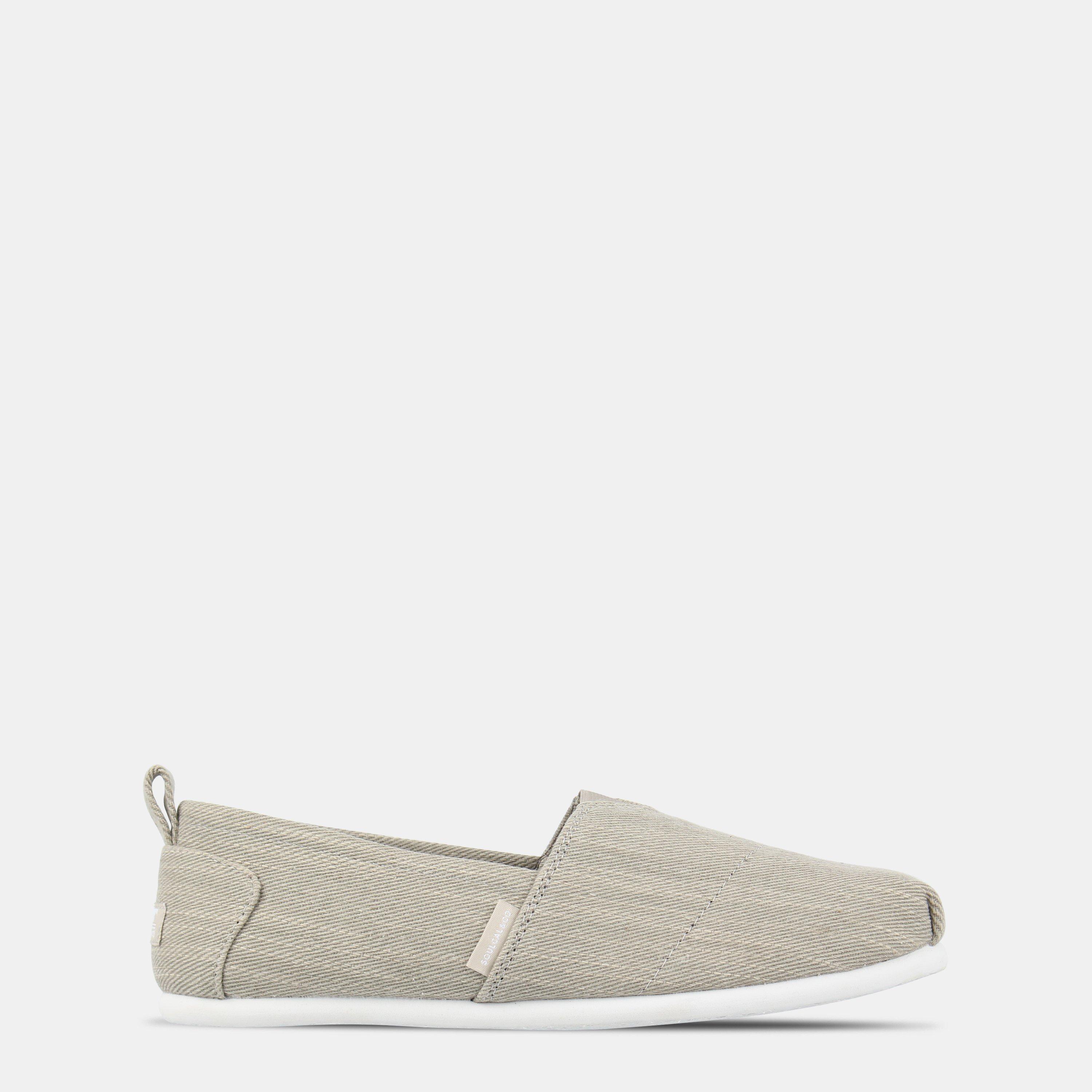 Grey - SoulCal - Long Beach Canvas Slip Ons Mens - 1