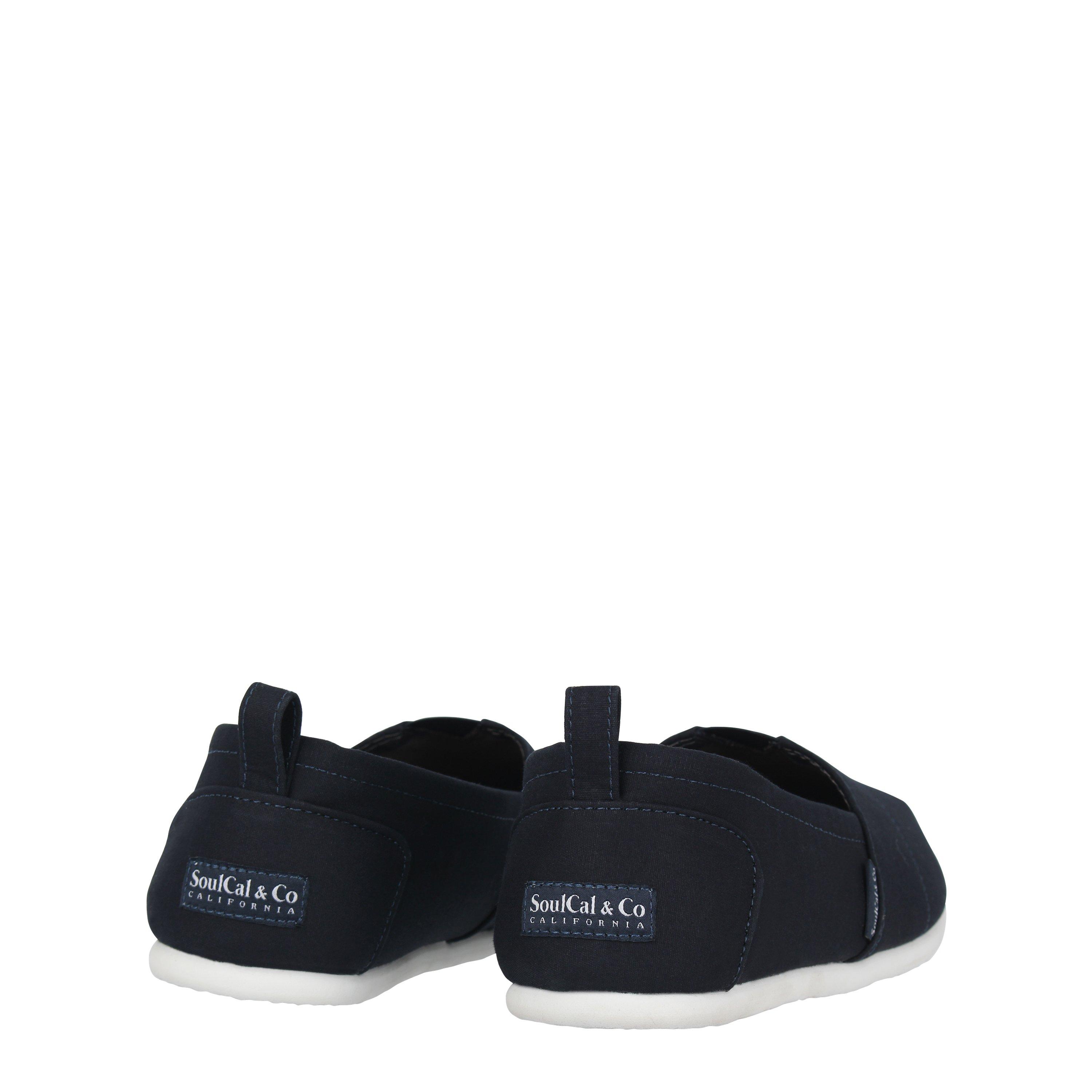 Azul Marinho - SoulCal - Long Beach Canvas Slip Ons Mens - 4