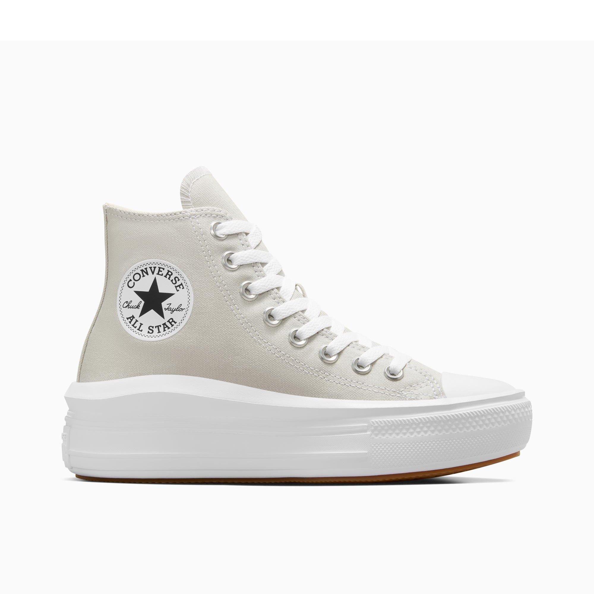 022-Fossilize - Converse - Women's Chuck Taylor All Star Mov Canvas High-Top Trainers - 1