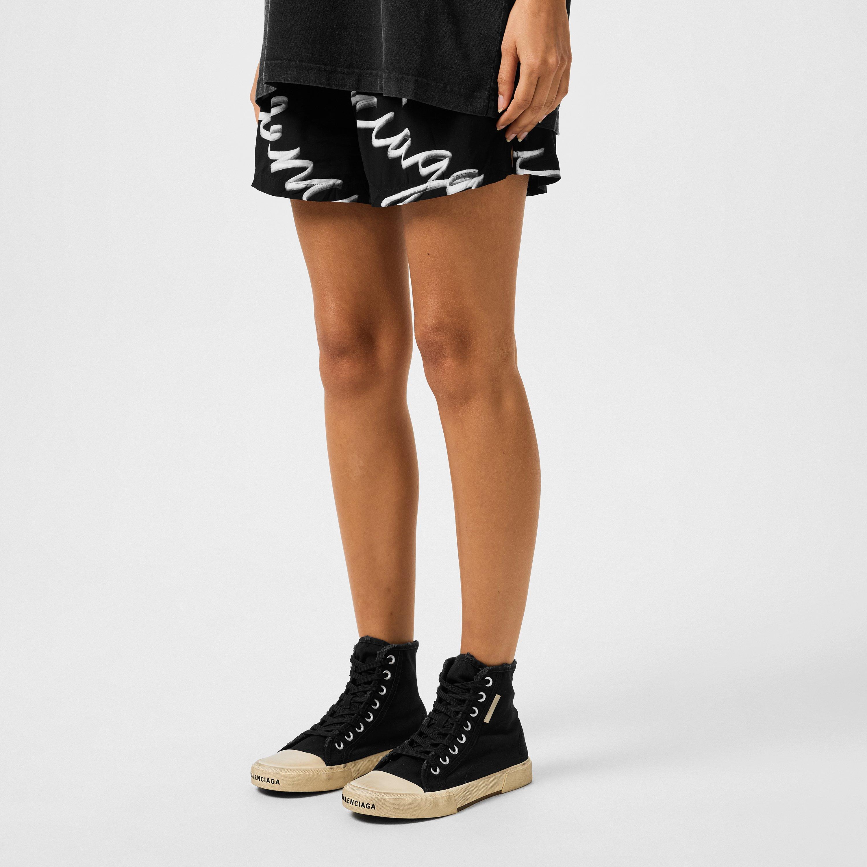 Blk/Wht 1090 - Balenciaga - Paris High Tops - 2