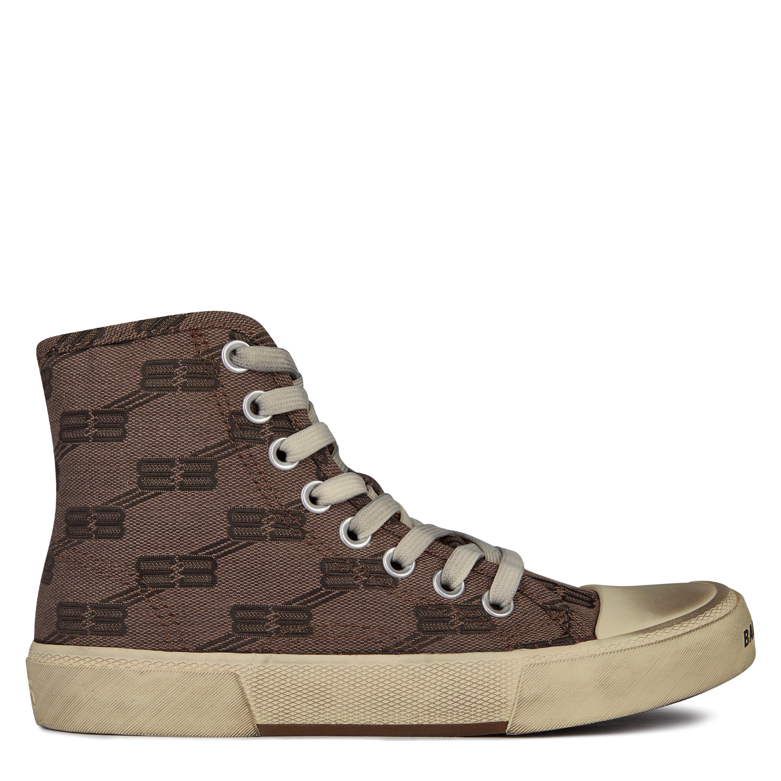 Mink/Beige 2298 - Balenciaga - Bb Monogram Paris Hi-Tops - 1