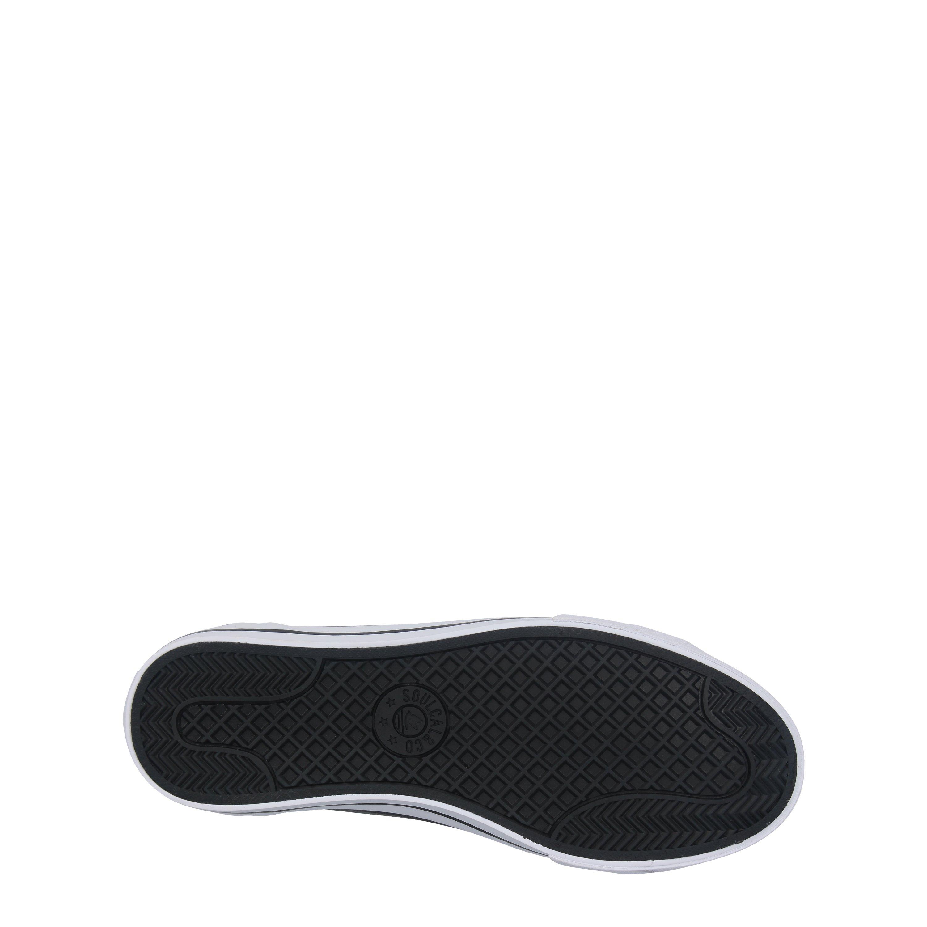 Black/White - SoulCal - Asti Hi Tops Trainers Womens - 6